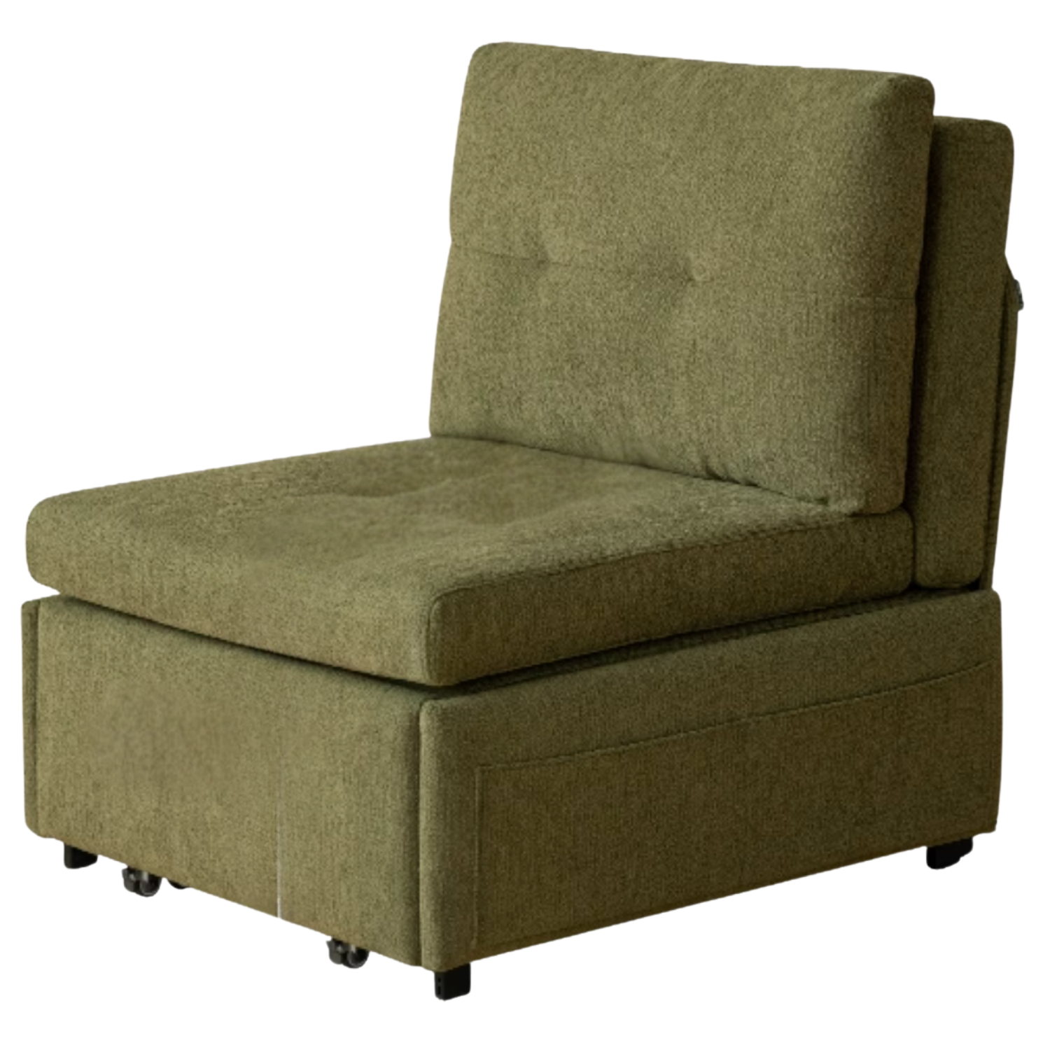 Fabric Sofa Cream Wind Multi Functional Single Chair