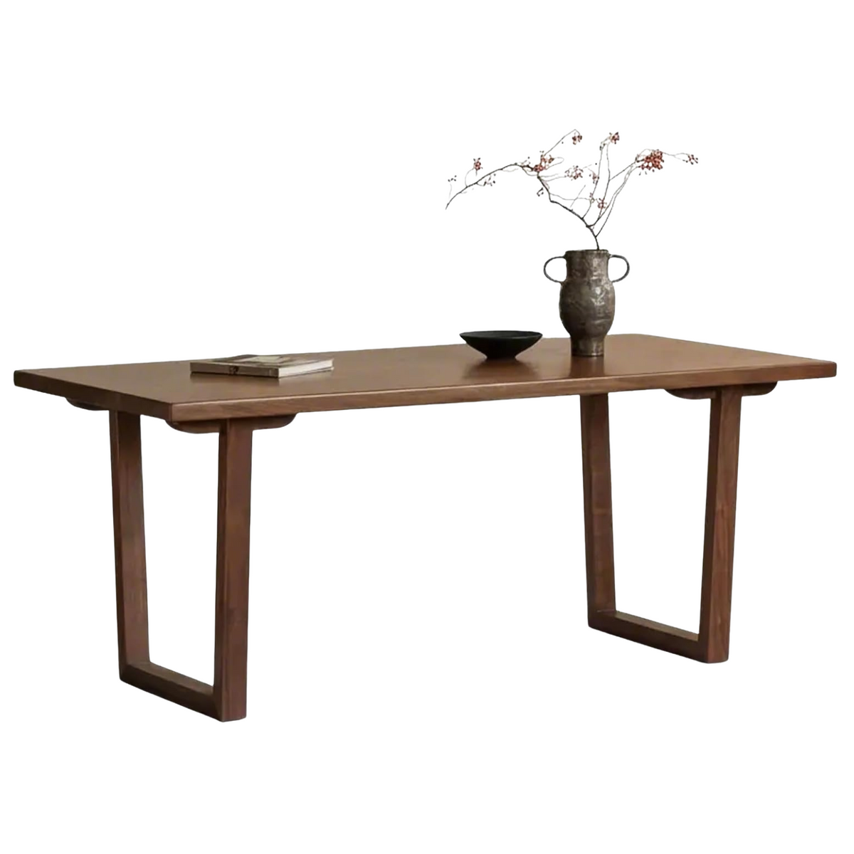 Black Walnut Solid Wood Live Edge Dining Table