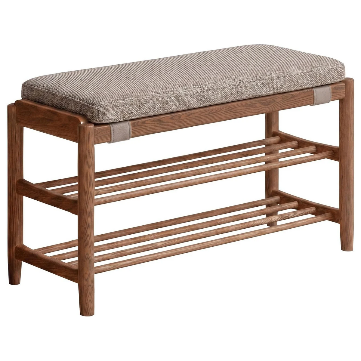 Beech, Oak Solid Wood Shoe Storage Bench