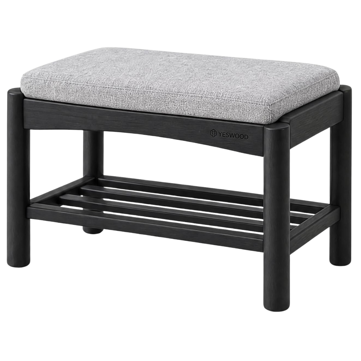 Beech, Oak Solid Wood Shoe Changing Stool
