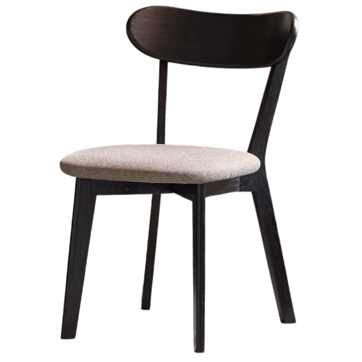Oak Solid Wood Upholstered Dining Chair
