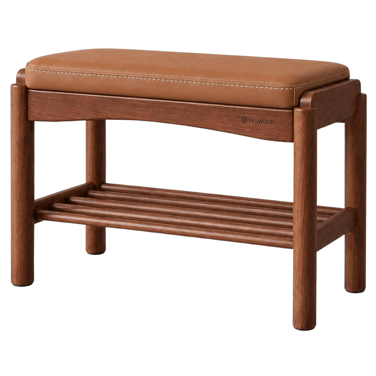 Beech, Oak Solid Wood Shoe Changing Stool