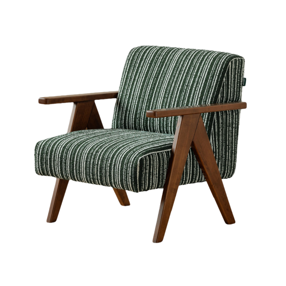 Fabric armChair American Retro