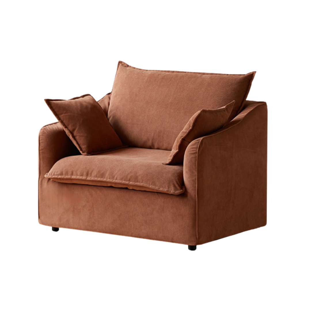 Fabric Sofa armChair corduroy
