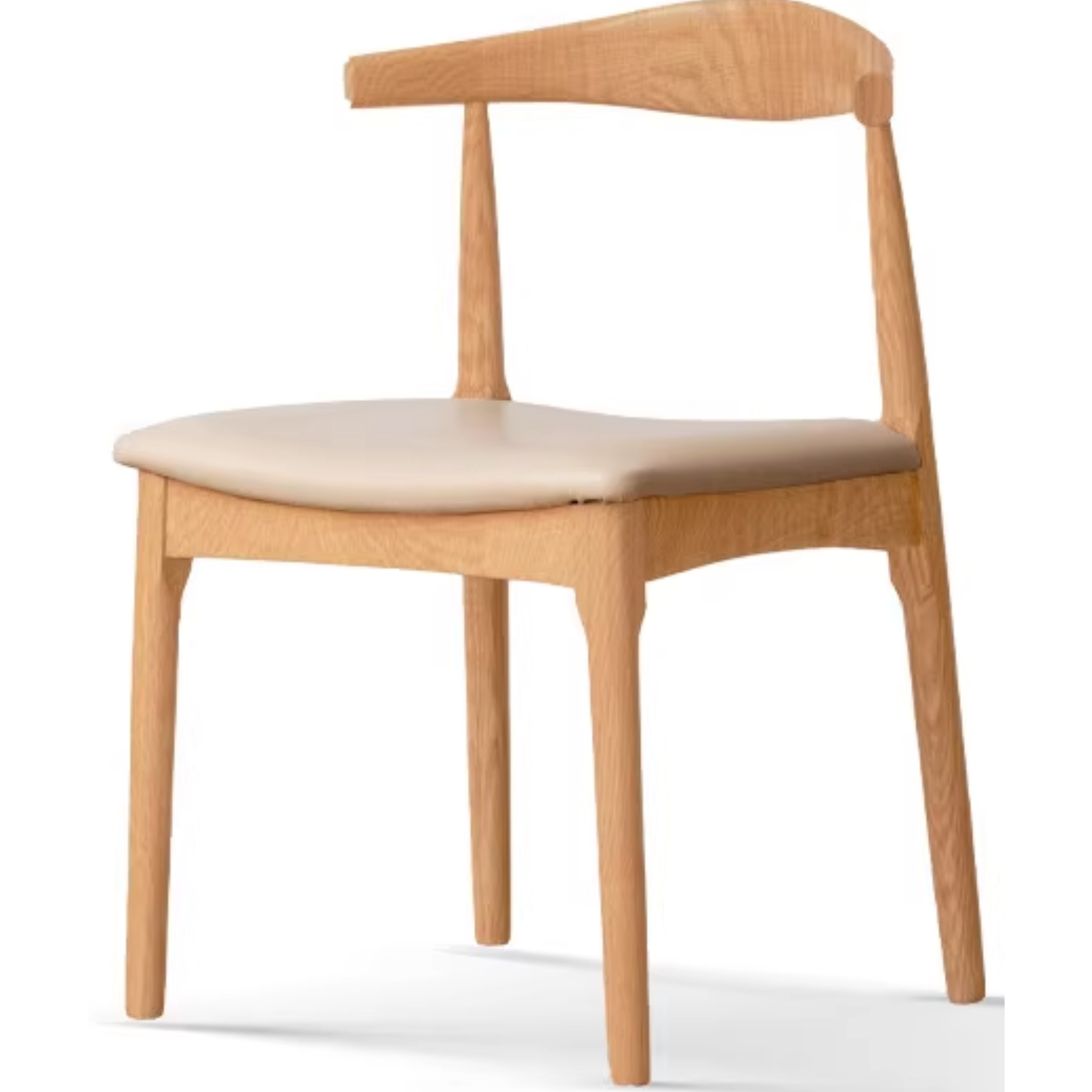 Ash, Oak Solid Wood-Horn Chair