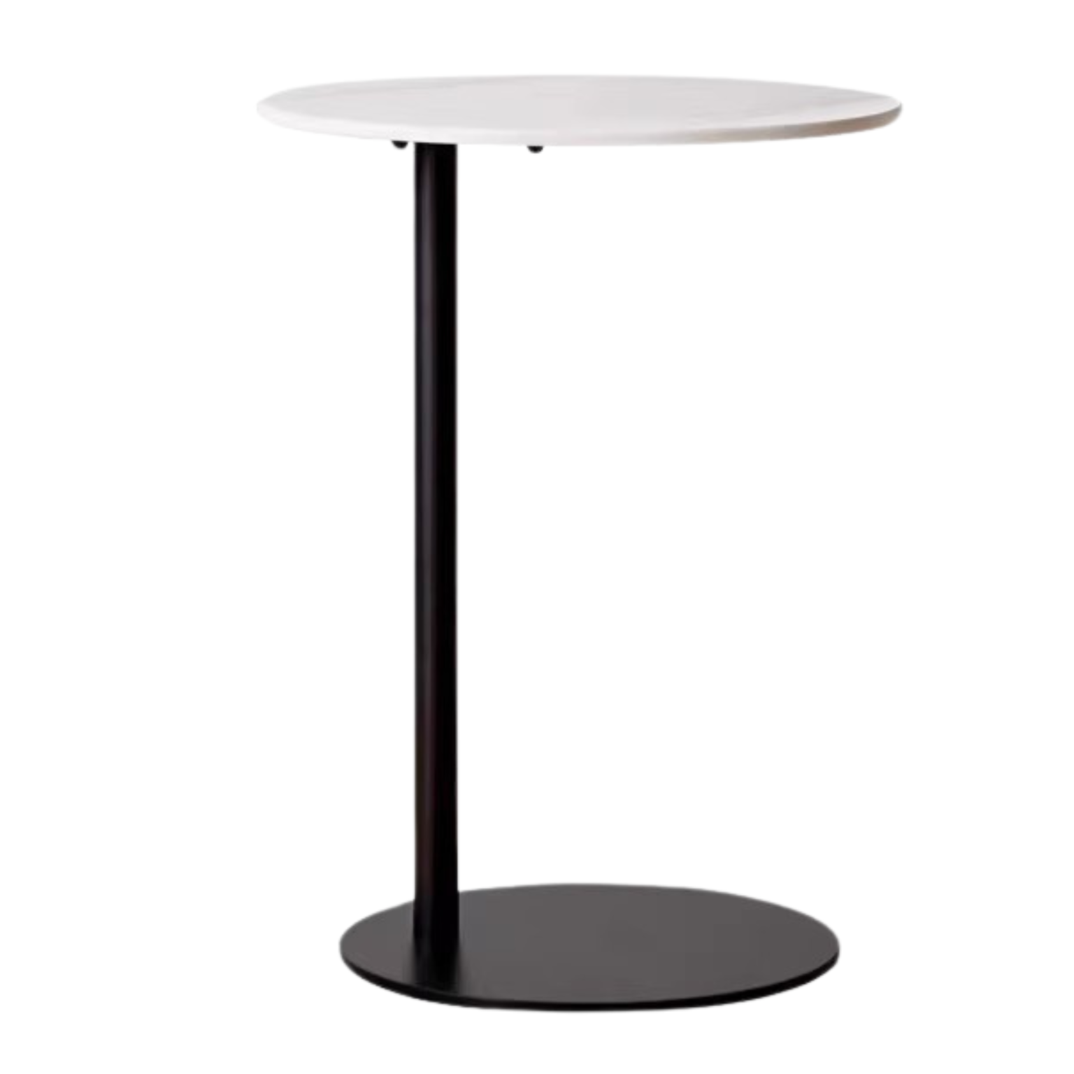 Rock Board Small Cream Style Modern Side Table