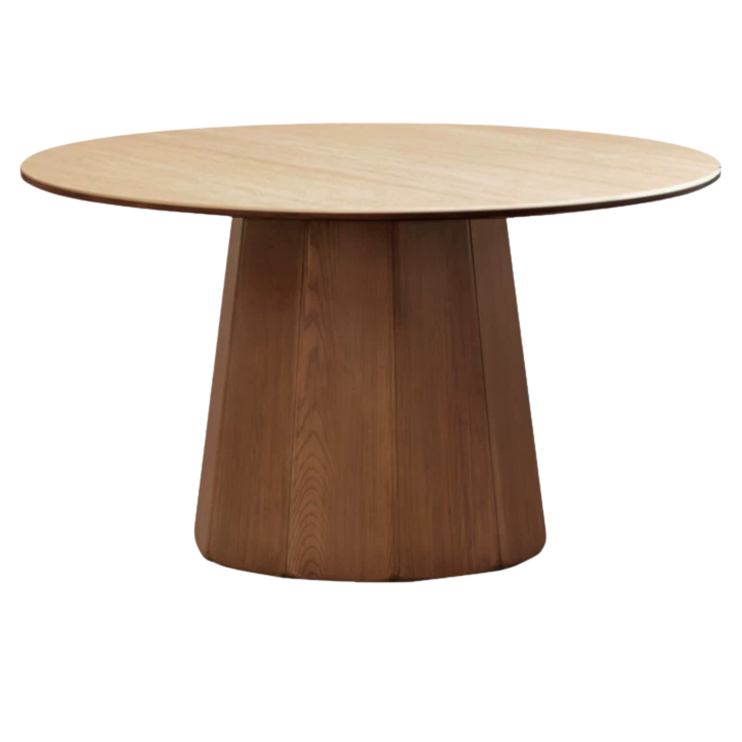 Ash, Black Walnut Solid Wood Modern Large Dining Table
