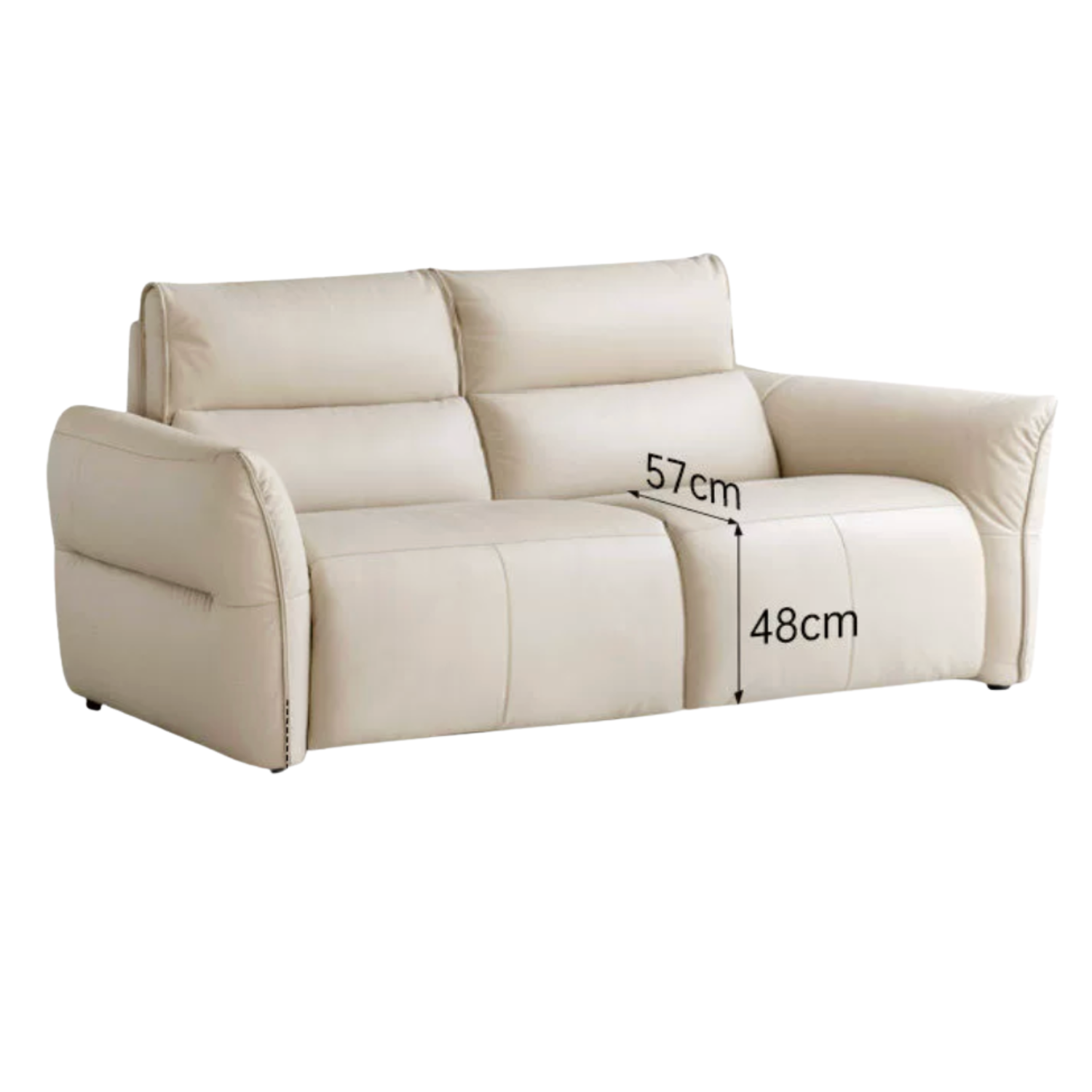 Genuine Leather Electric Luxury High Backrest Sofa