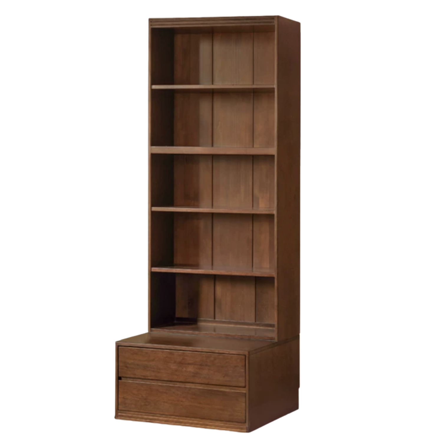 Sandalwood, Oak, Golden Pearwood, Ash Solid Wood Combination Bookcase
