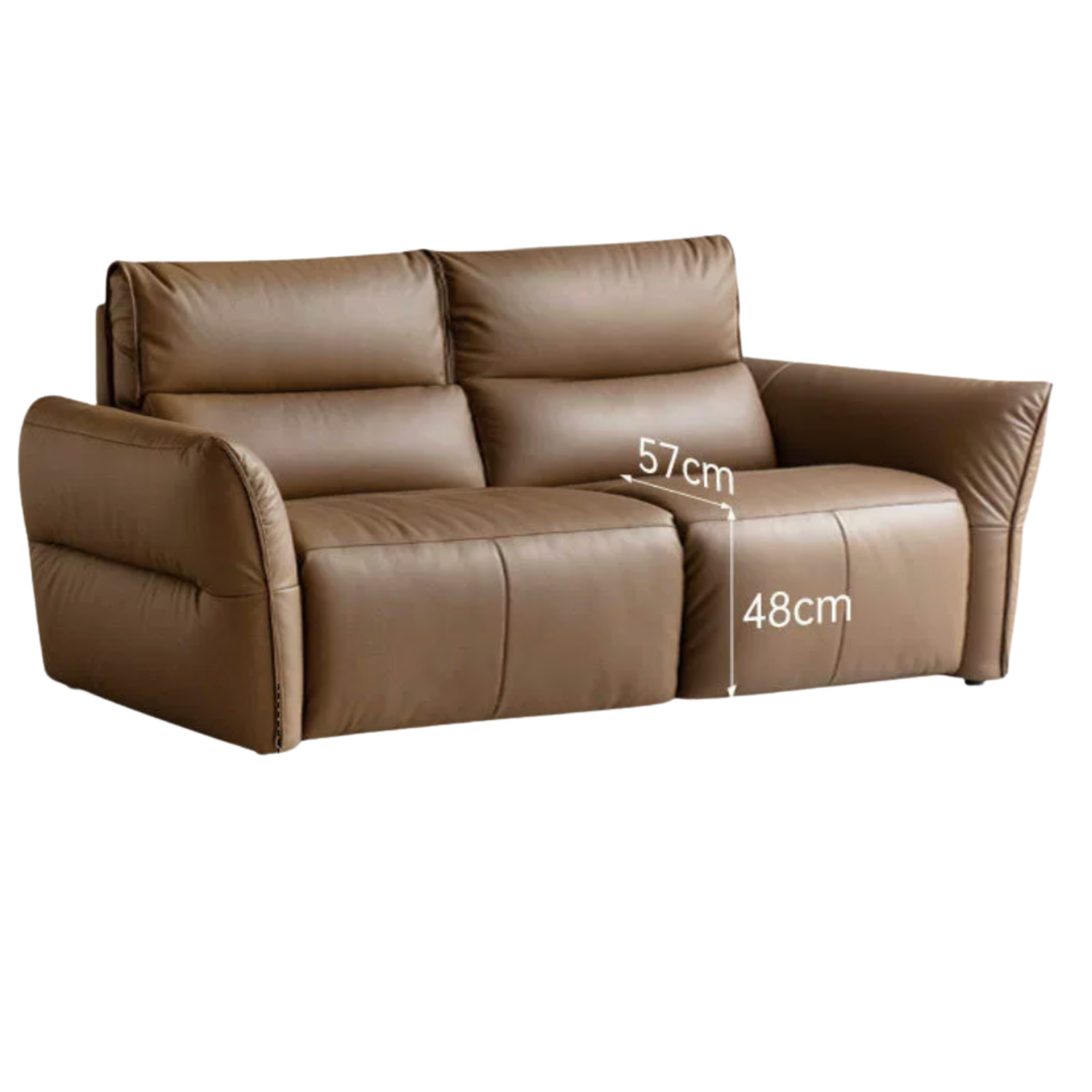 Genuine Leather Electric Luxury High Backrest Sofa