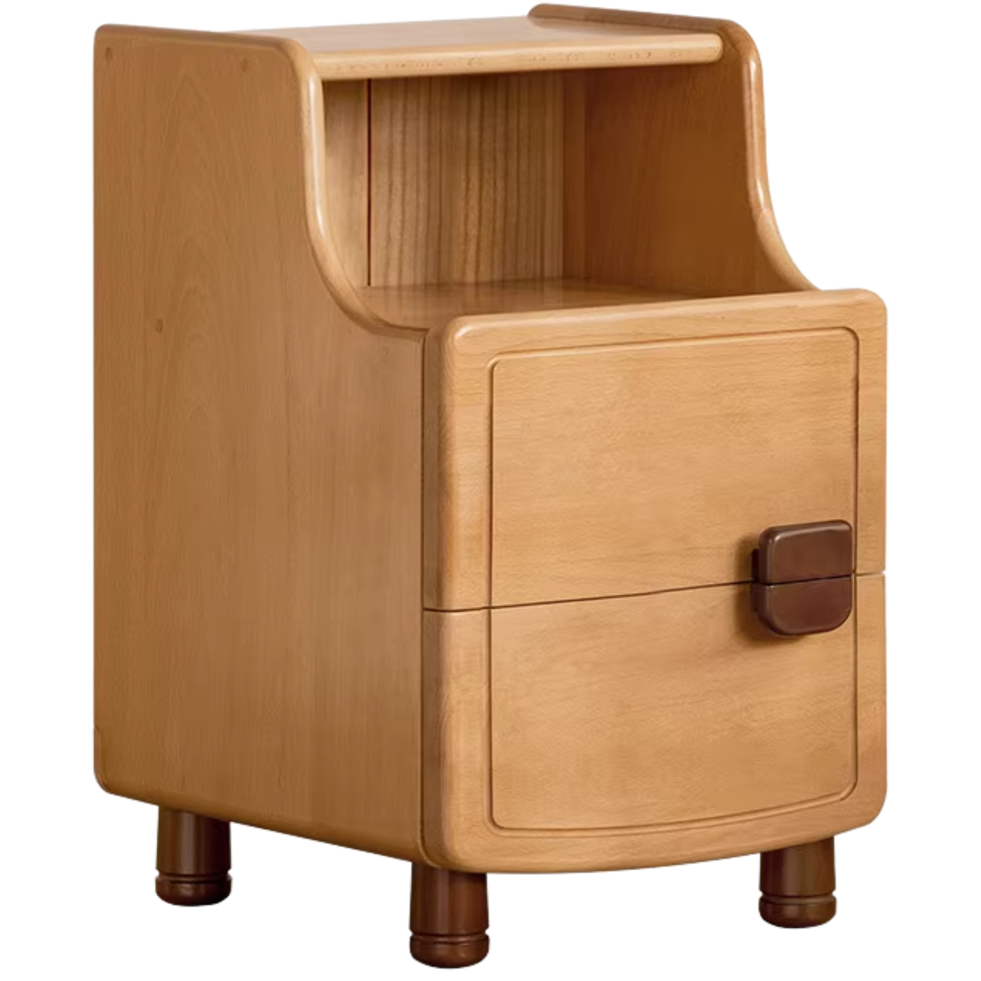 Beech Solid Wood Modern Kids Nightstand