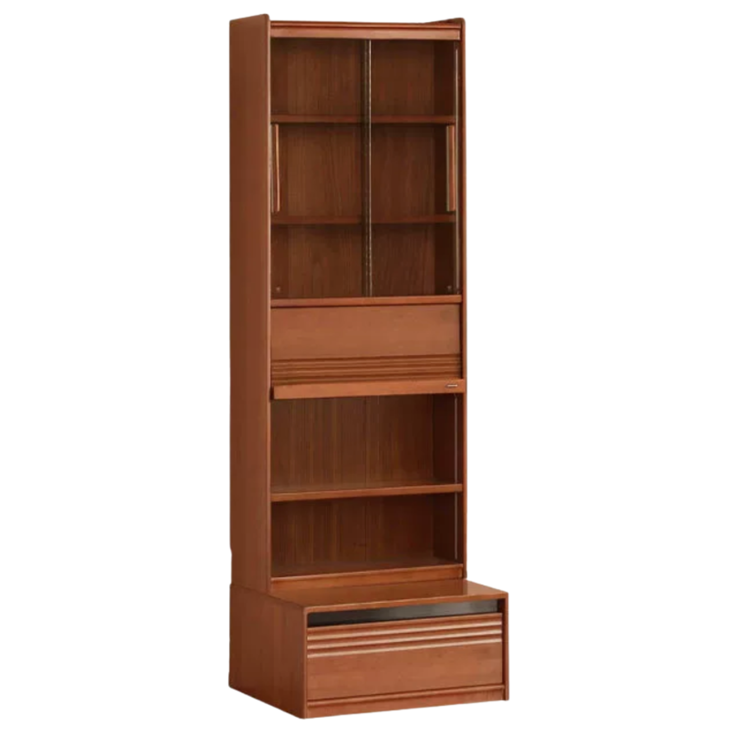 Tulipwood, Birch Solid Wood Antique Style Bookshelf