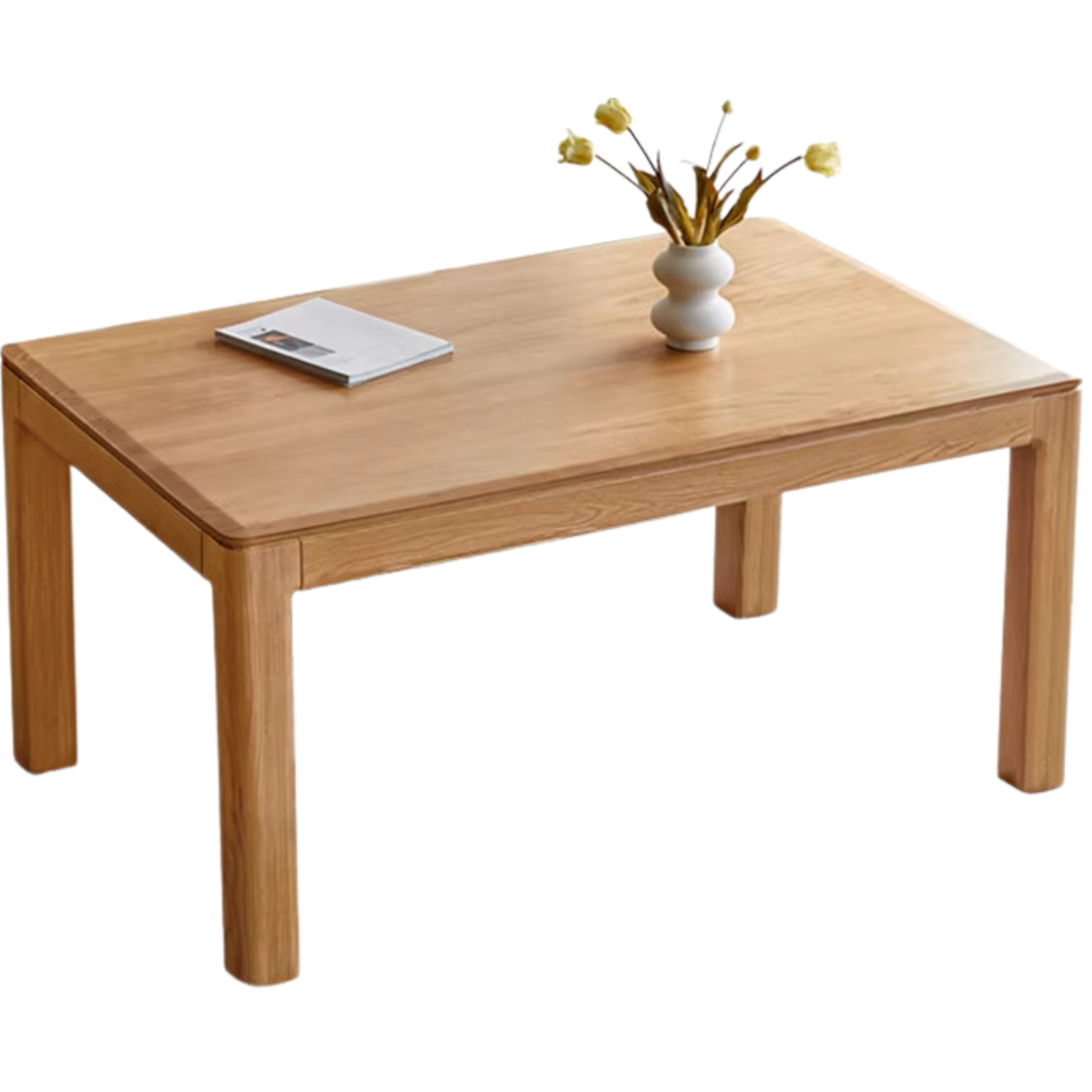 Oak, Ash Solid Wood Long Dining Table