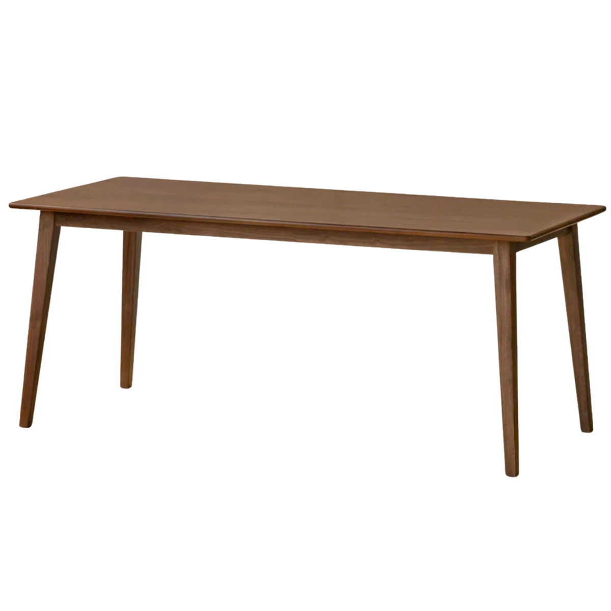 Black Walnut, Birch Solid Wood Dining Table