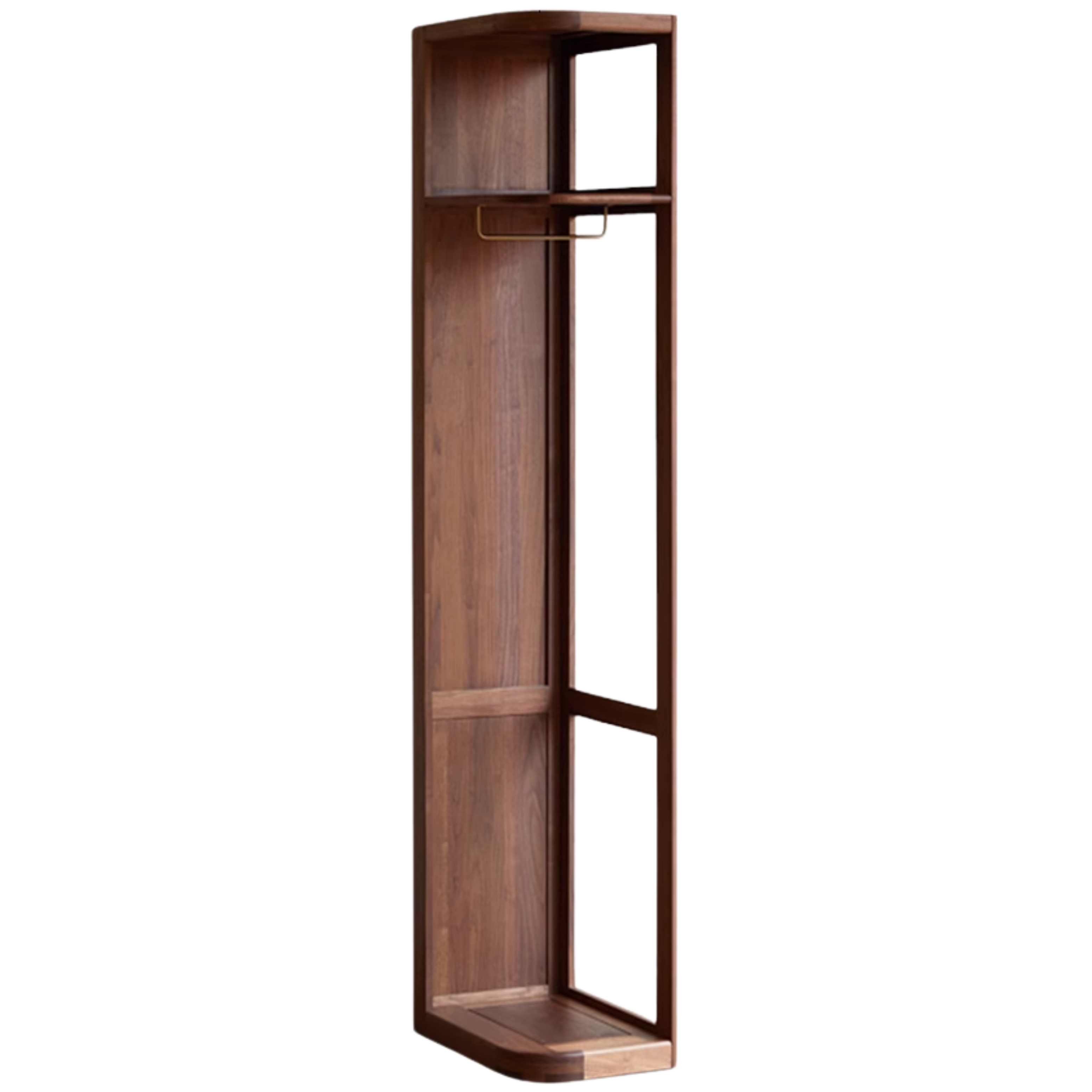 Black Walnut Solid Wood Large Wardrobe