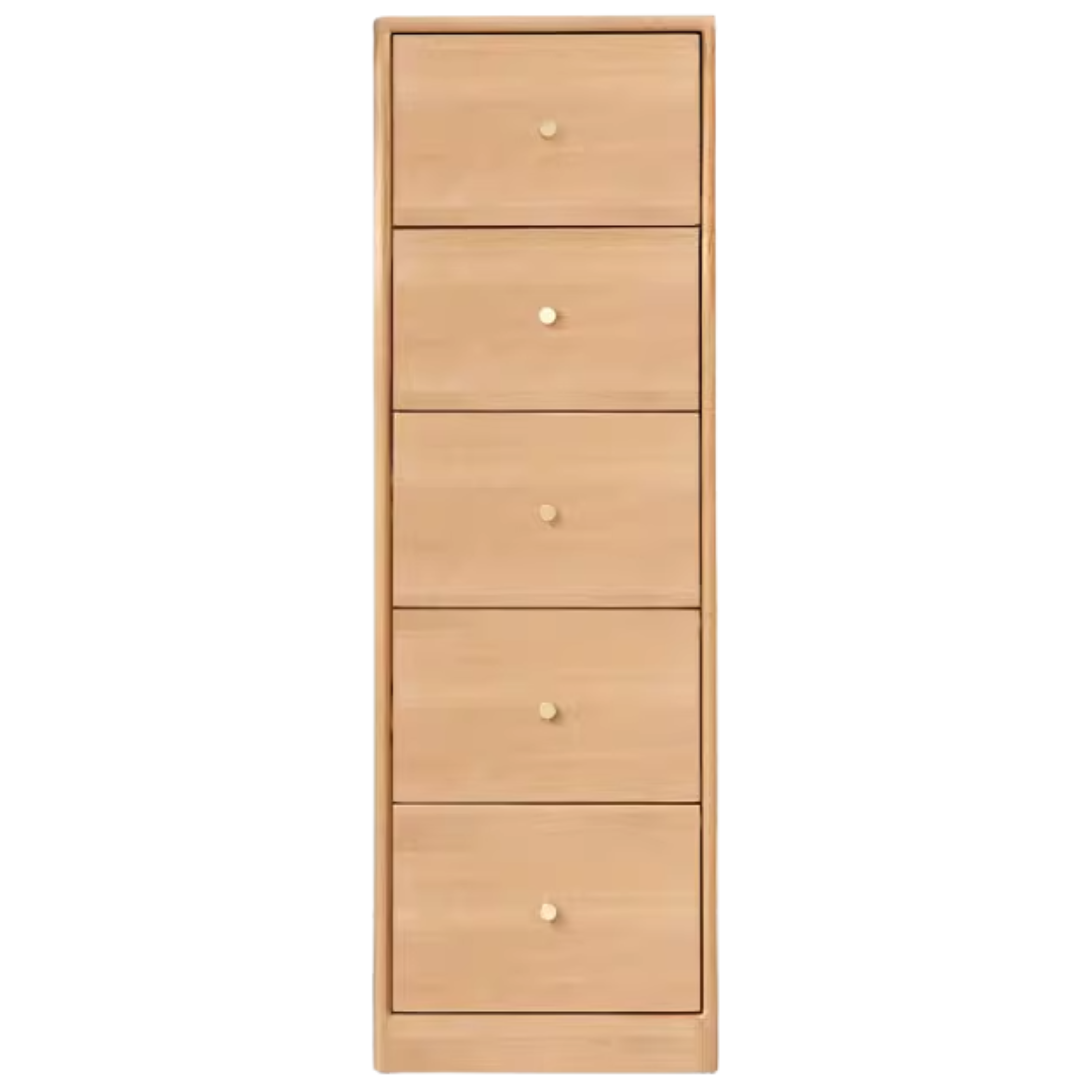 Oak, Beech Solid Wood Chest of Drawers ,Multi-Functional Storage Cabinet Combination