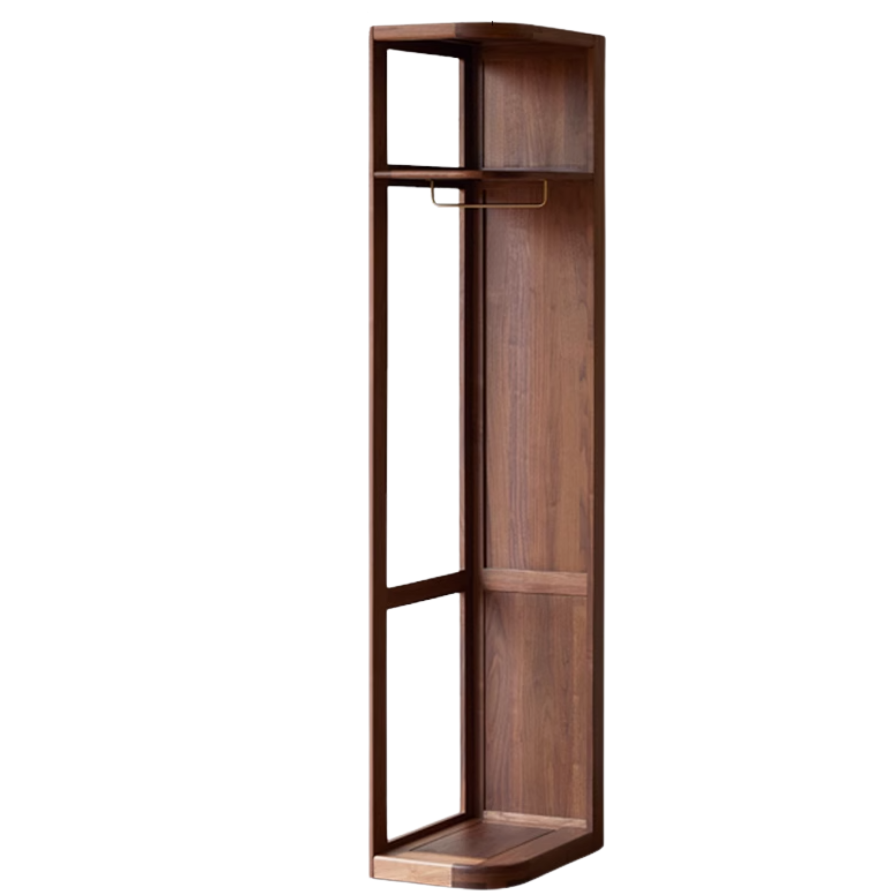 Black Walnut Solid Wood Large Wardrobe