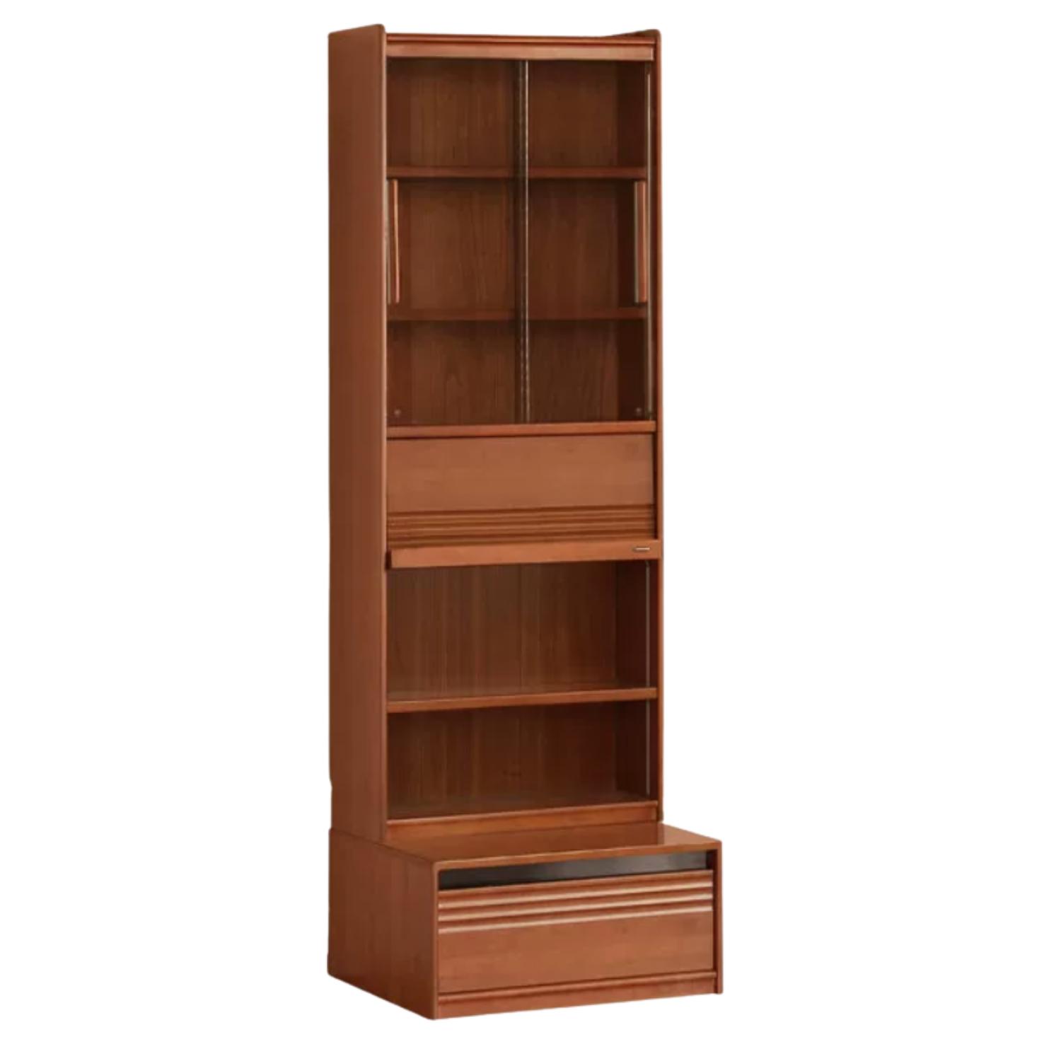 Tulipwood, Birch Solid Wood Antique Style Bookshelf