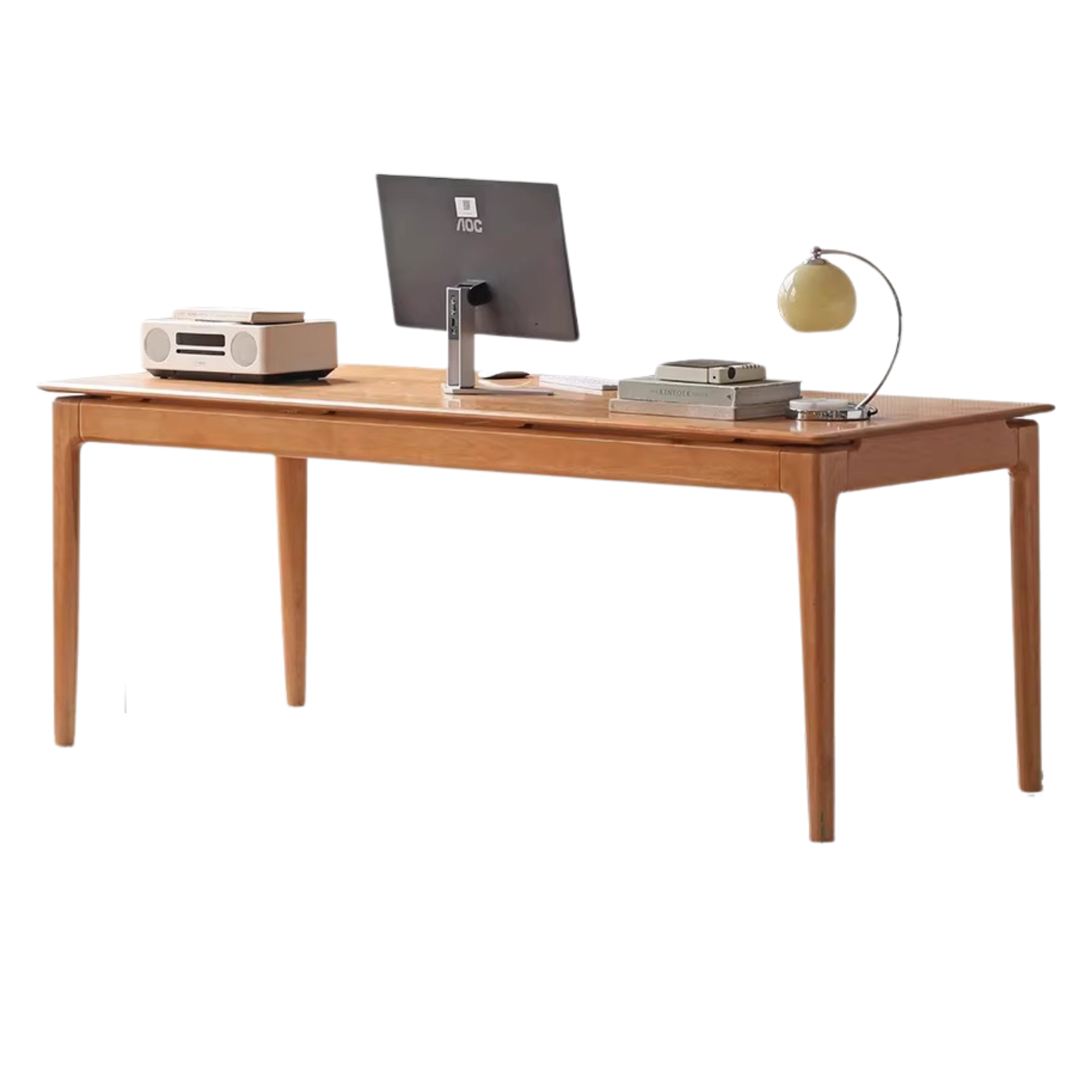 Cherry Solid Wood Large Desk Home Dining Table