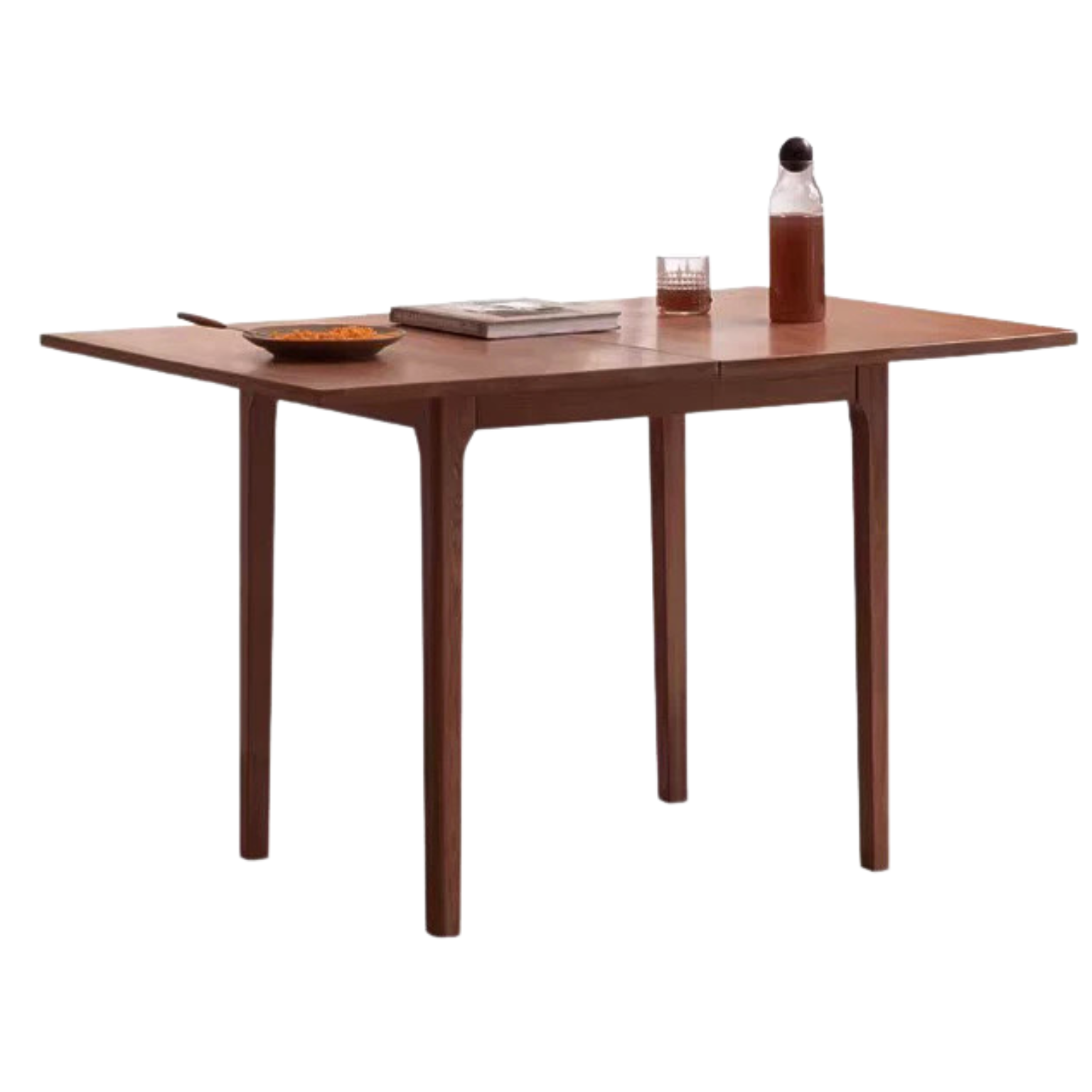 Oak Solid Wood Folding  Small Dining Table