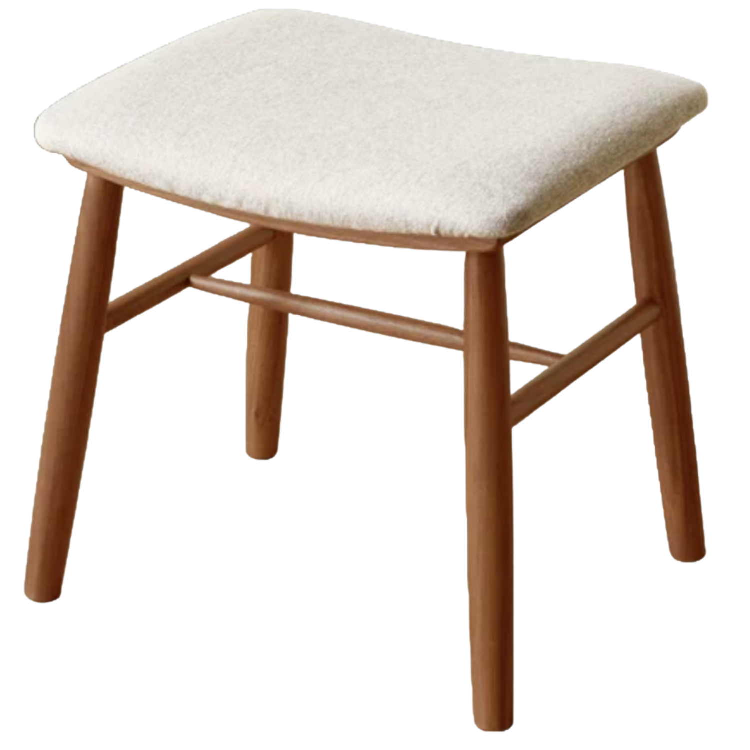 Oak Solid Wood Modern Dressing Stool