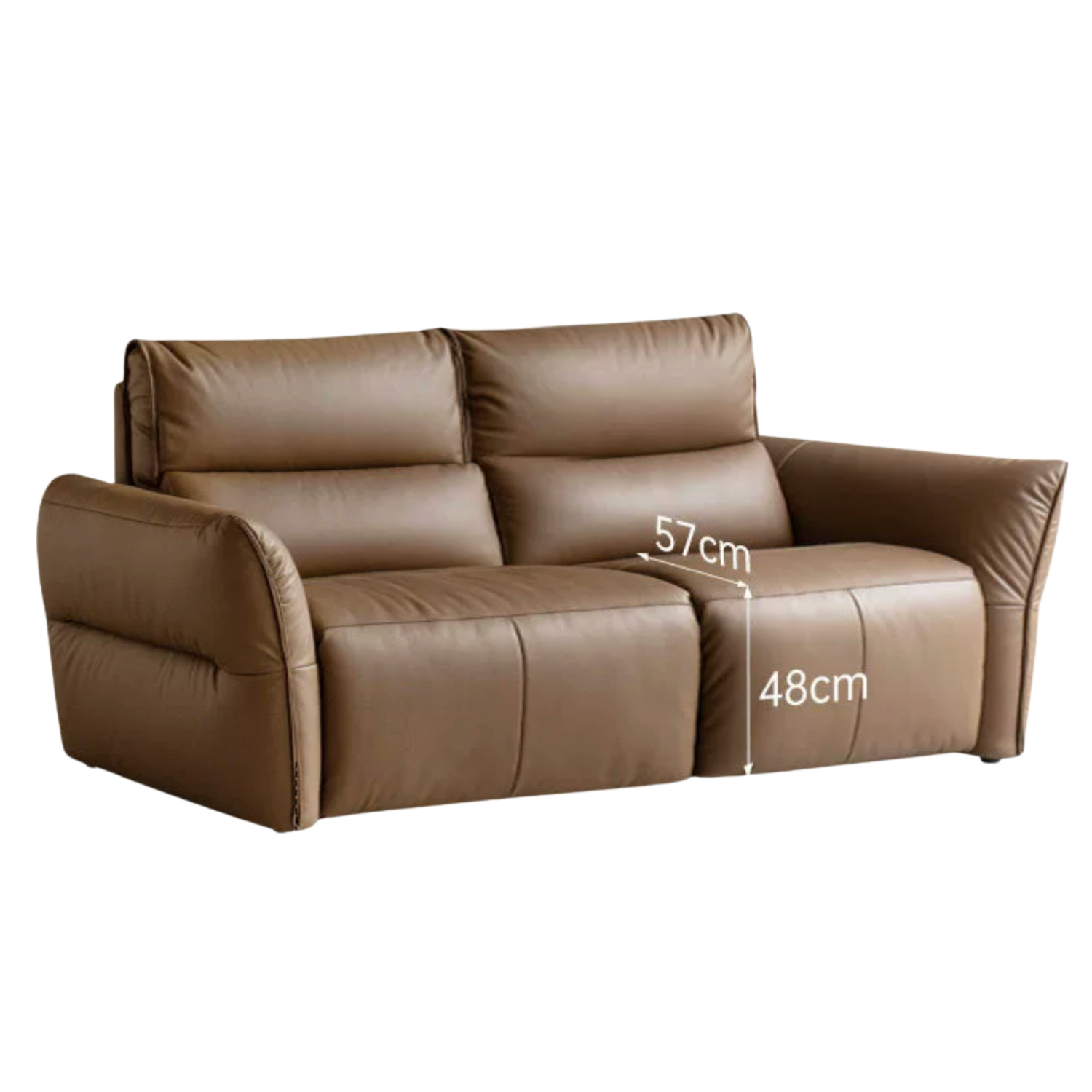 Genuine Leather Electric Luxury High Backrest Sofa