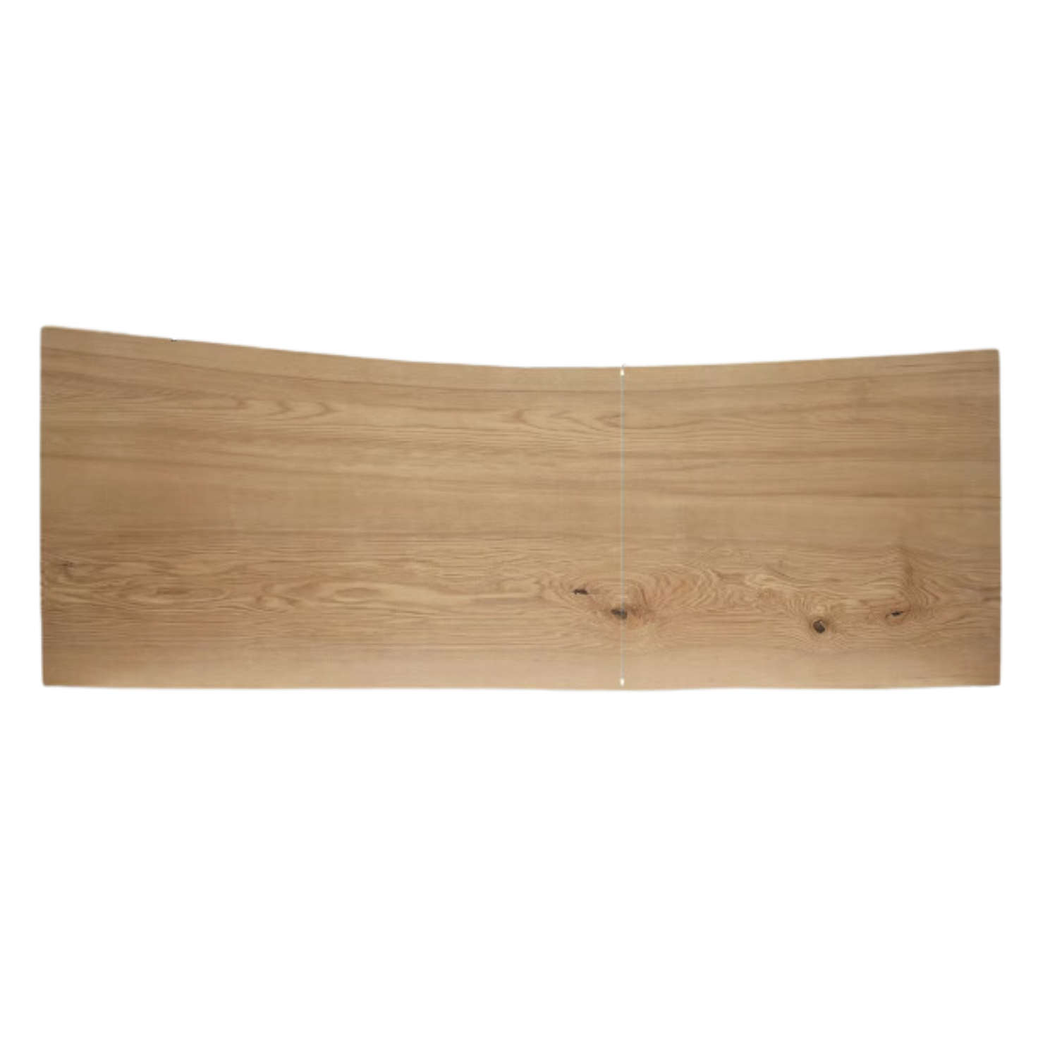 Ash solid wood large board natural edge for dining table