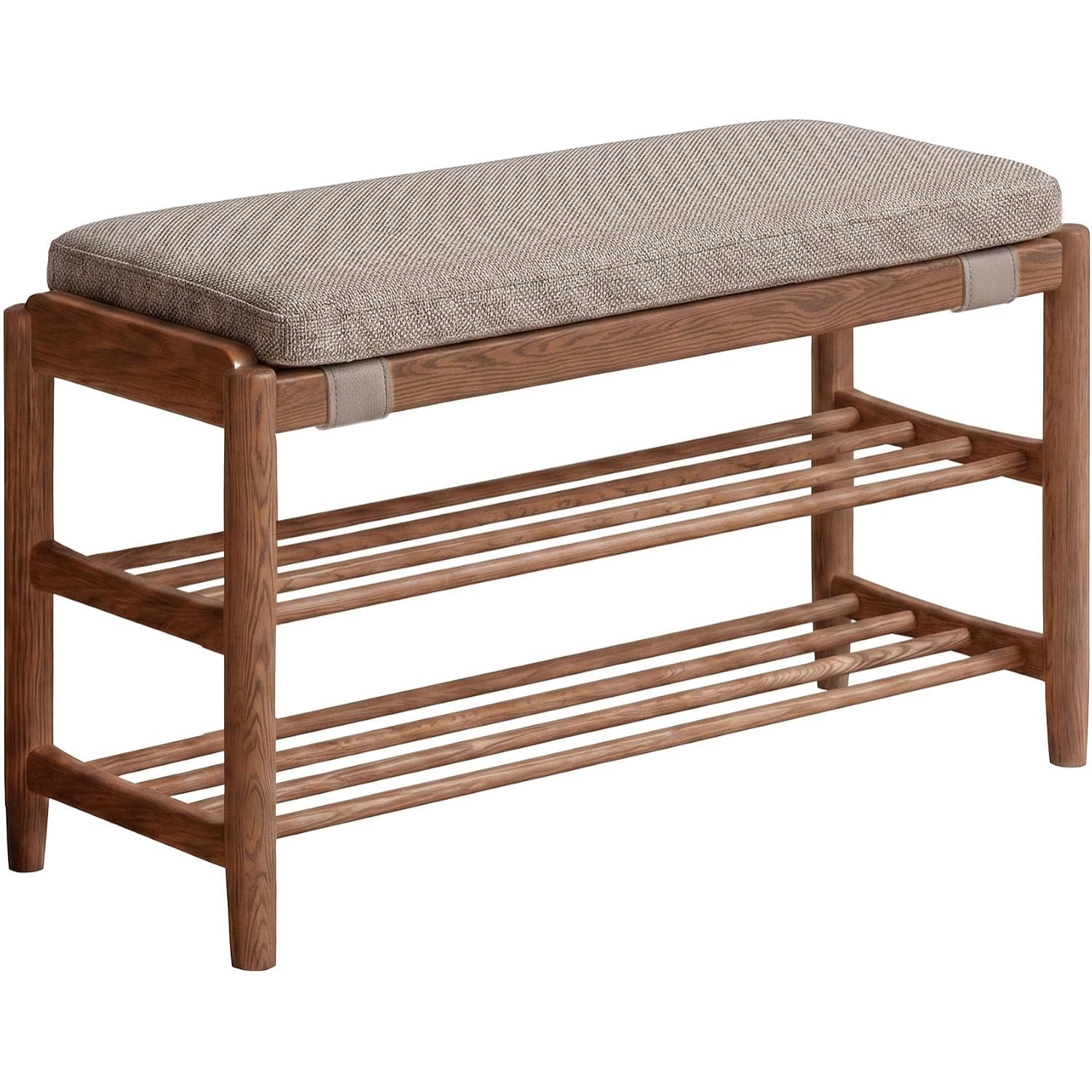 Beech, Oak Solid Wood Shoe Storage Bench