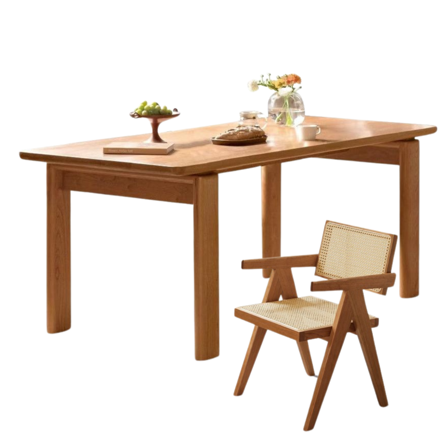 Cherry Solid Wood Dining Table