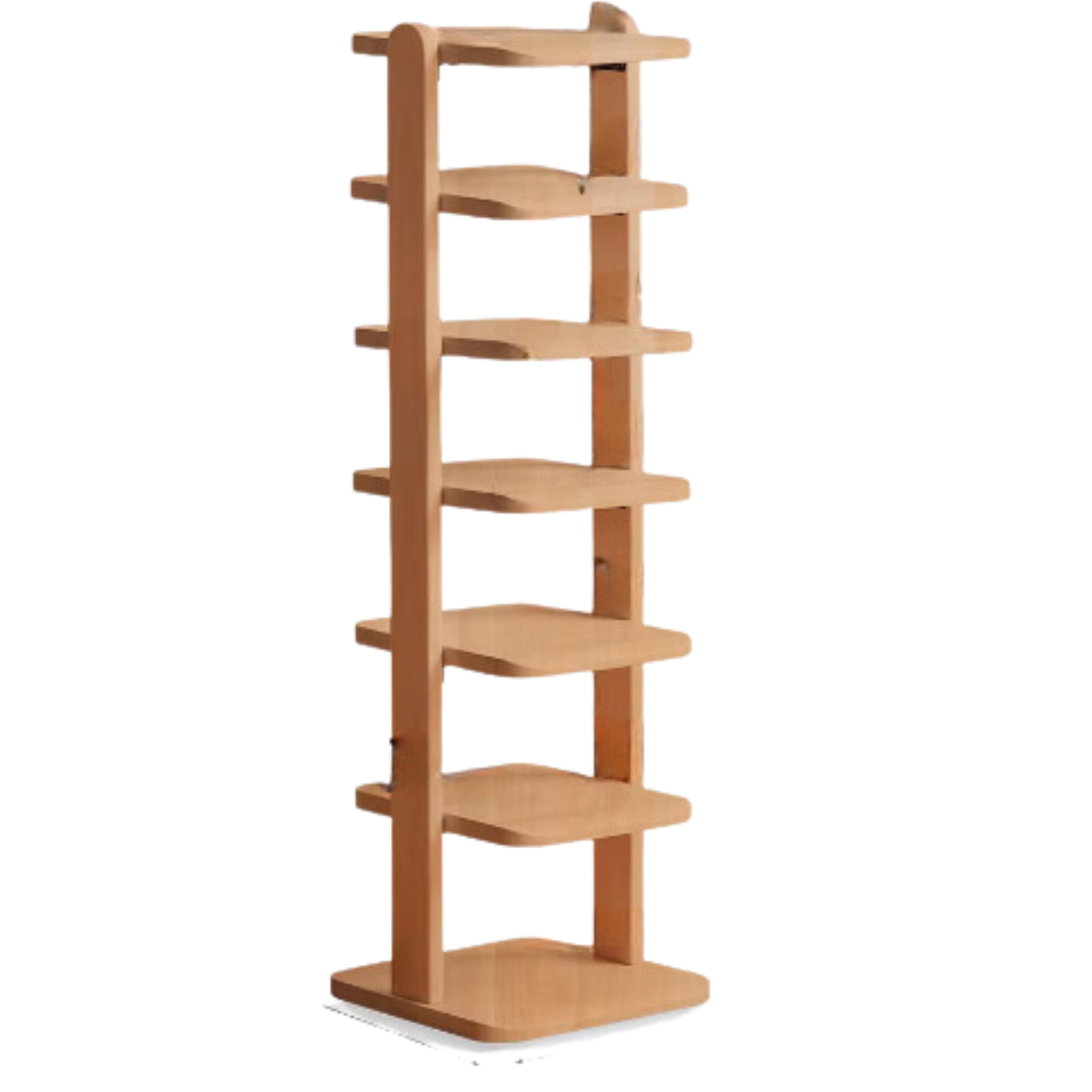 Birch, beech solid wood Narrow shoe rack