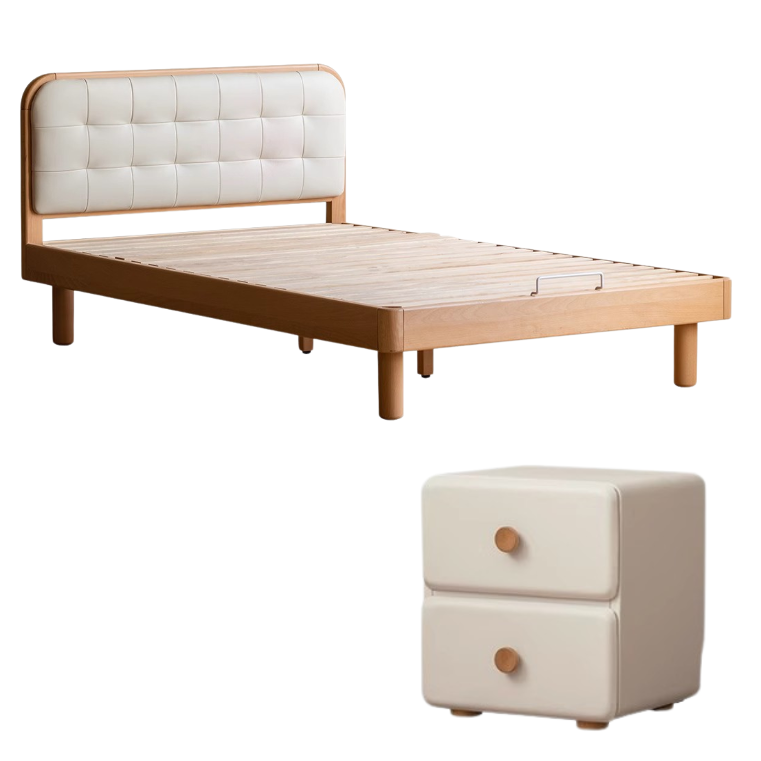 Beech Solid Wood Children's Soft Bed