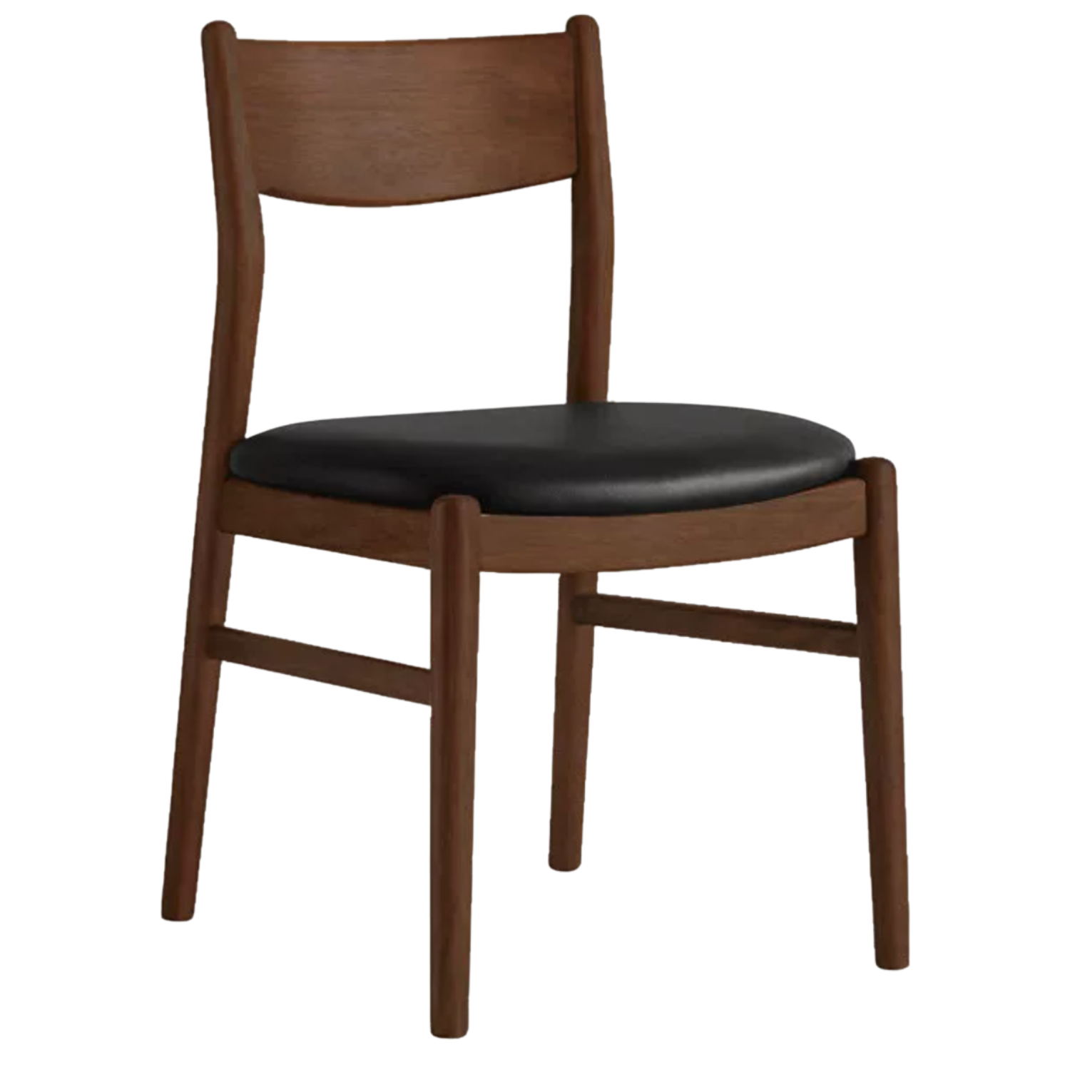 4 pcs Black Walnut, Ash, White Ash, Oak, Golden Pear, White Oak, Beech, Sandalwood Solid Wood Dining Chair