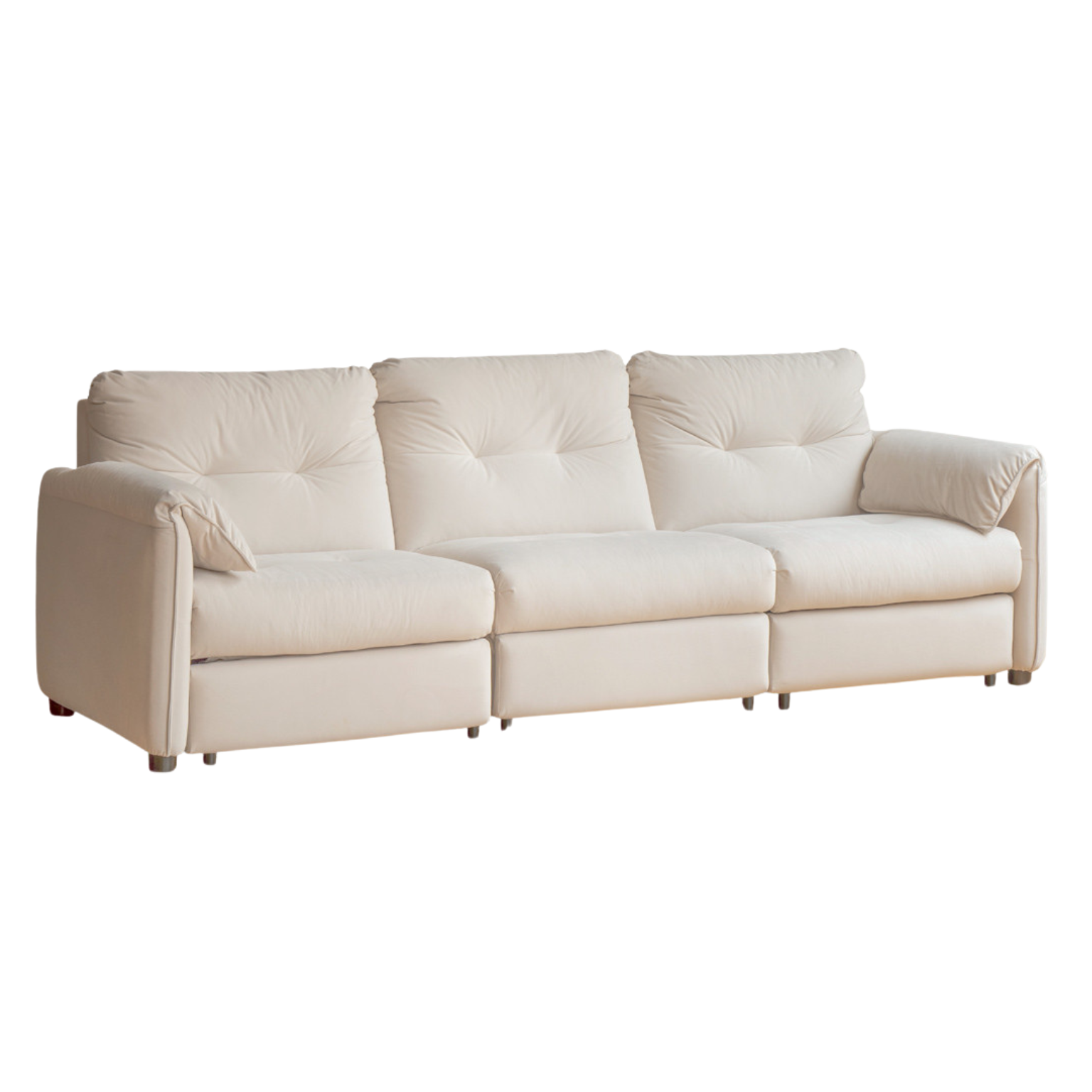 Fabric Electric White Cream Technology Functional Sofa