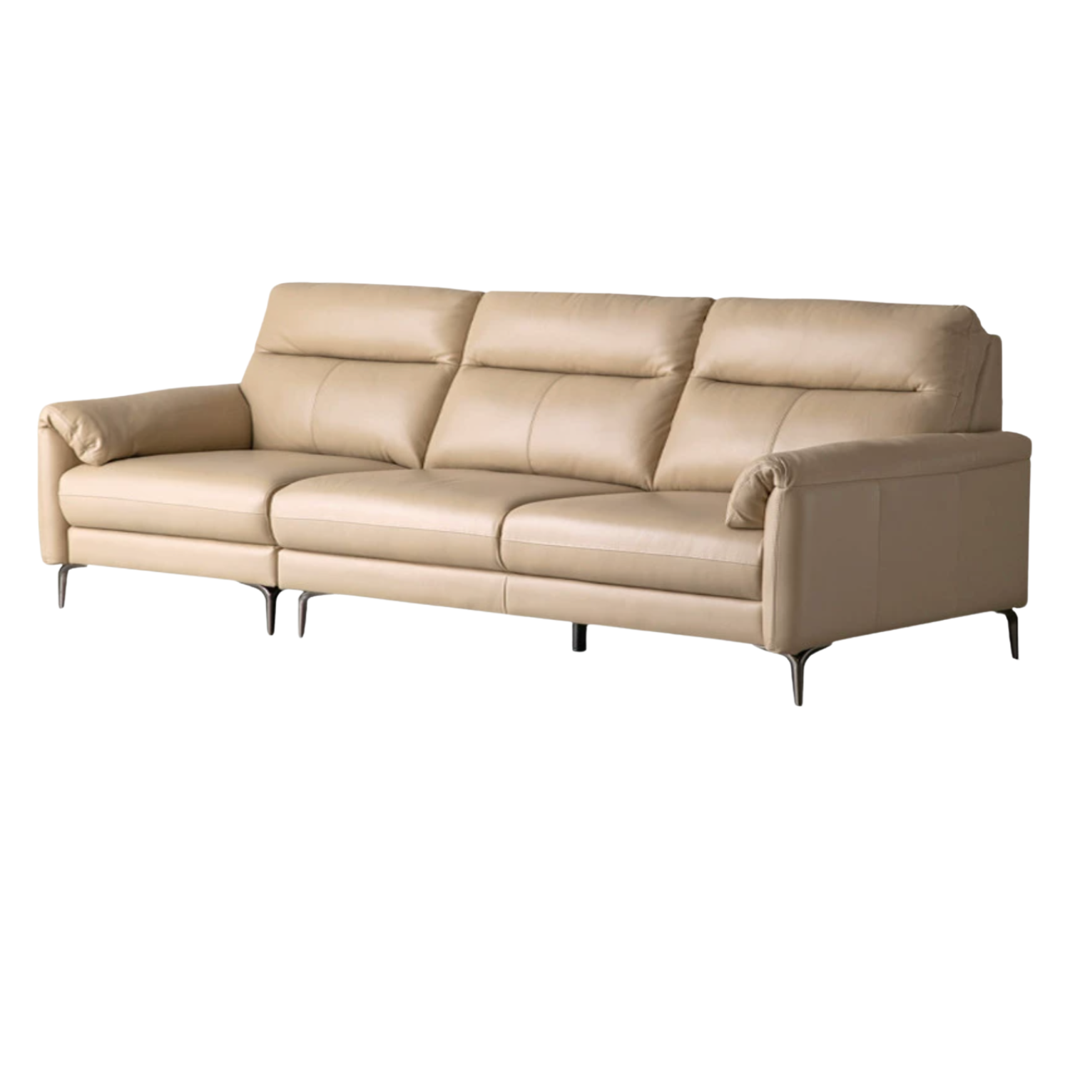 Genuine Leather Italian Normcore Modern Sofa