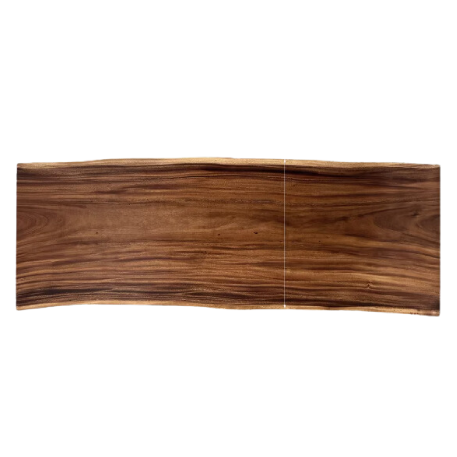 Black walnut Solid wood natural edge large top for dining table: