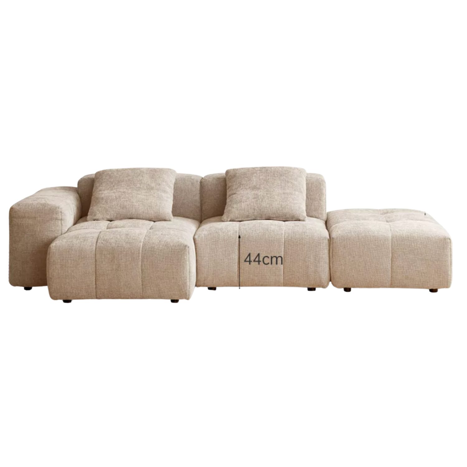 Modular Chenille Sofa – Modern Casual Free-Combination Sectional