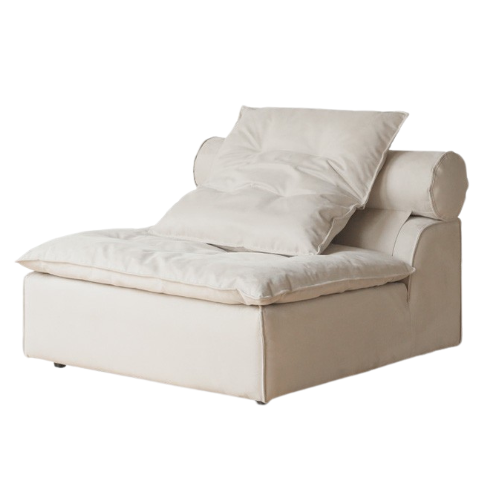 Fabric French cream style modular sofa