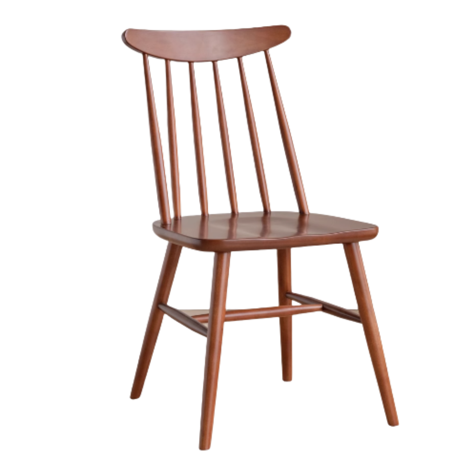 4 Pcs Set Ash, Oak, Cherry, Beech Solid Wood Windsor Chair