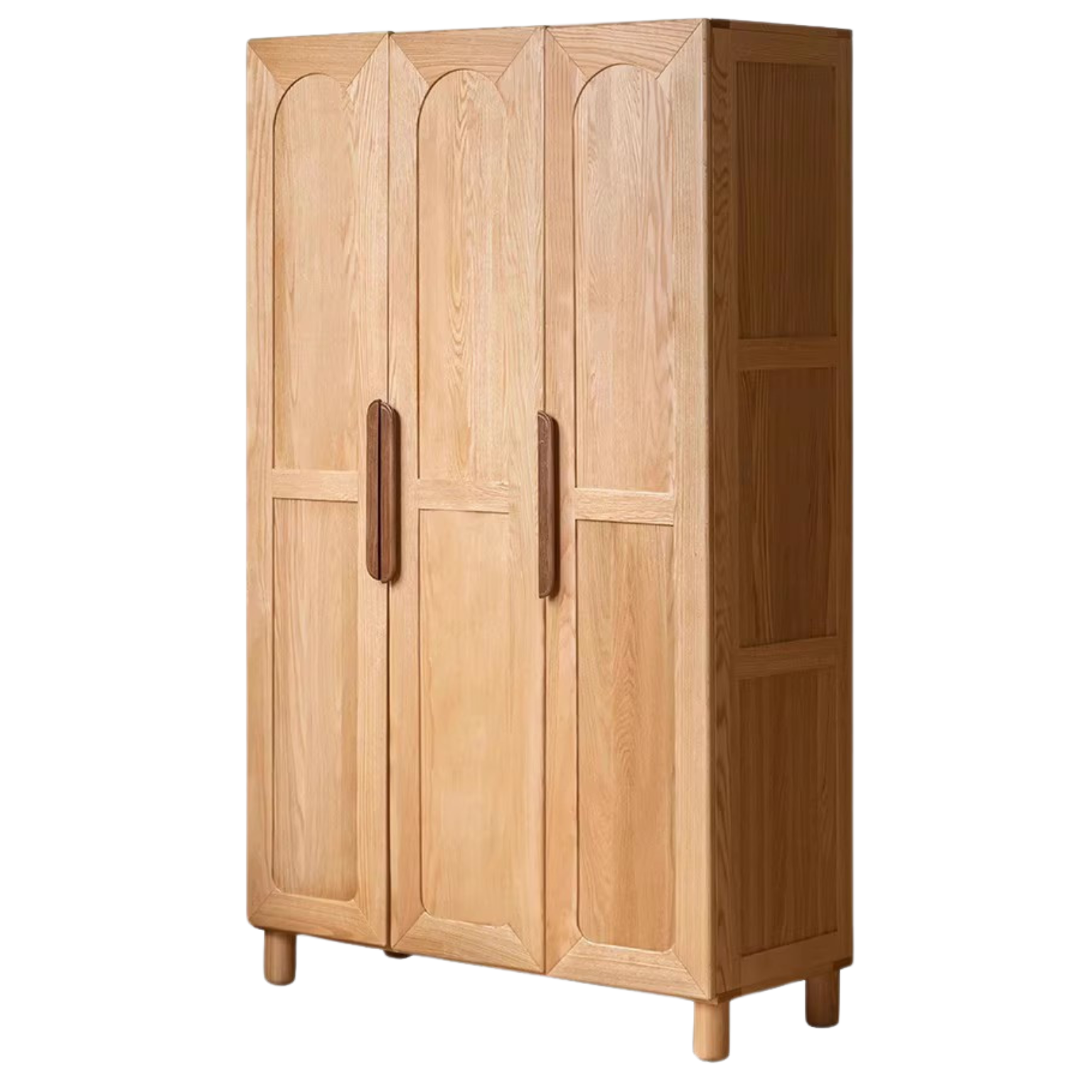 Oak solid wood kid's wardrobe :