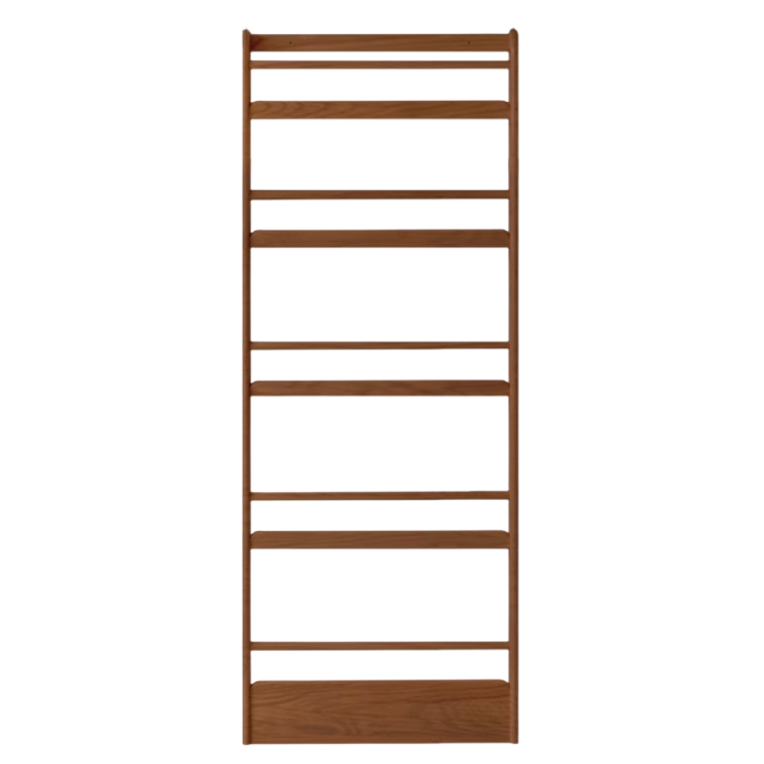 Oak, Beech Solid Wood Wall-mounted Ultra-thin Bookshelf