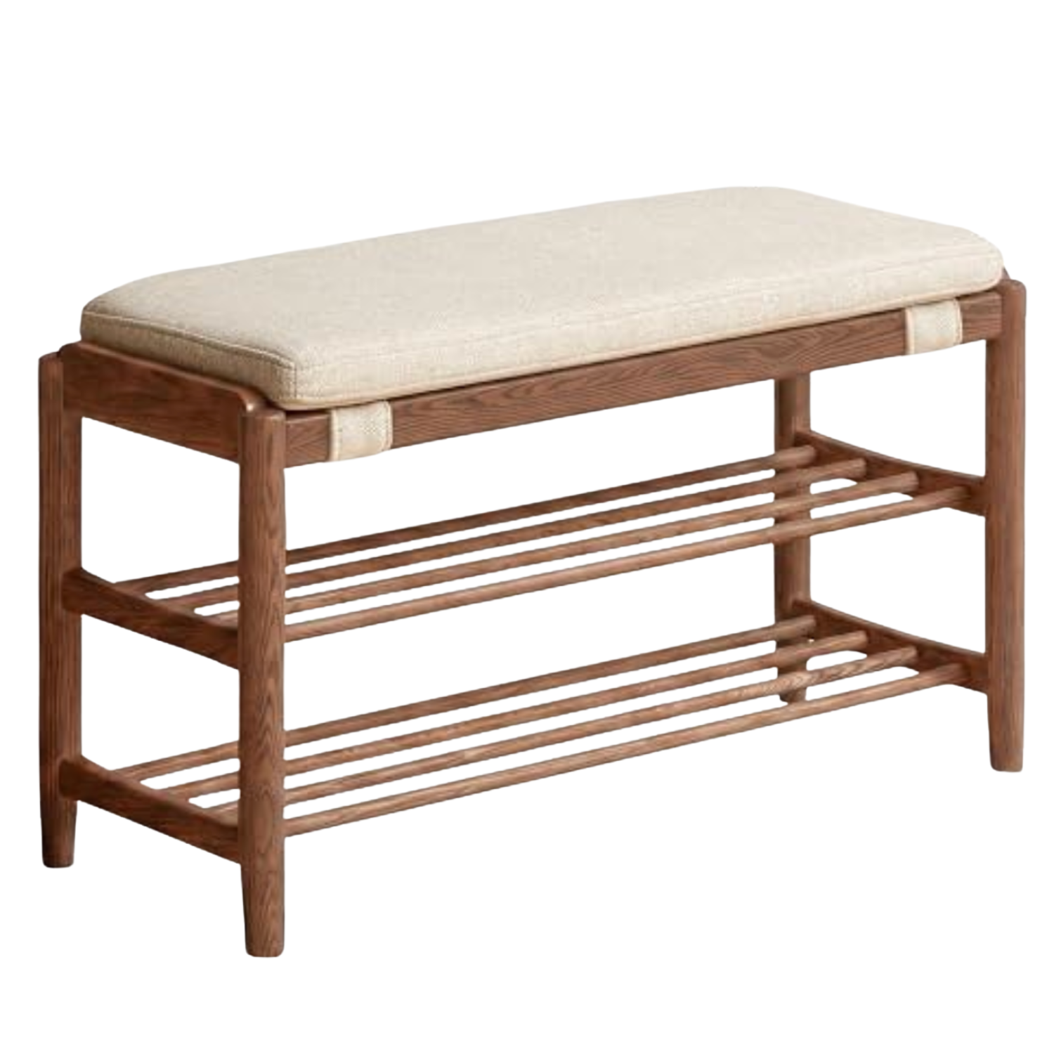 Beech, Oak Solid Wood Shoe Storage Bench