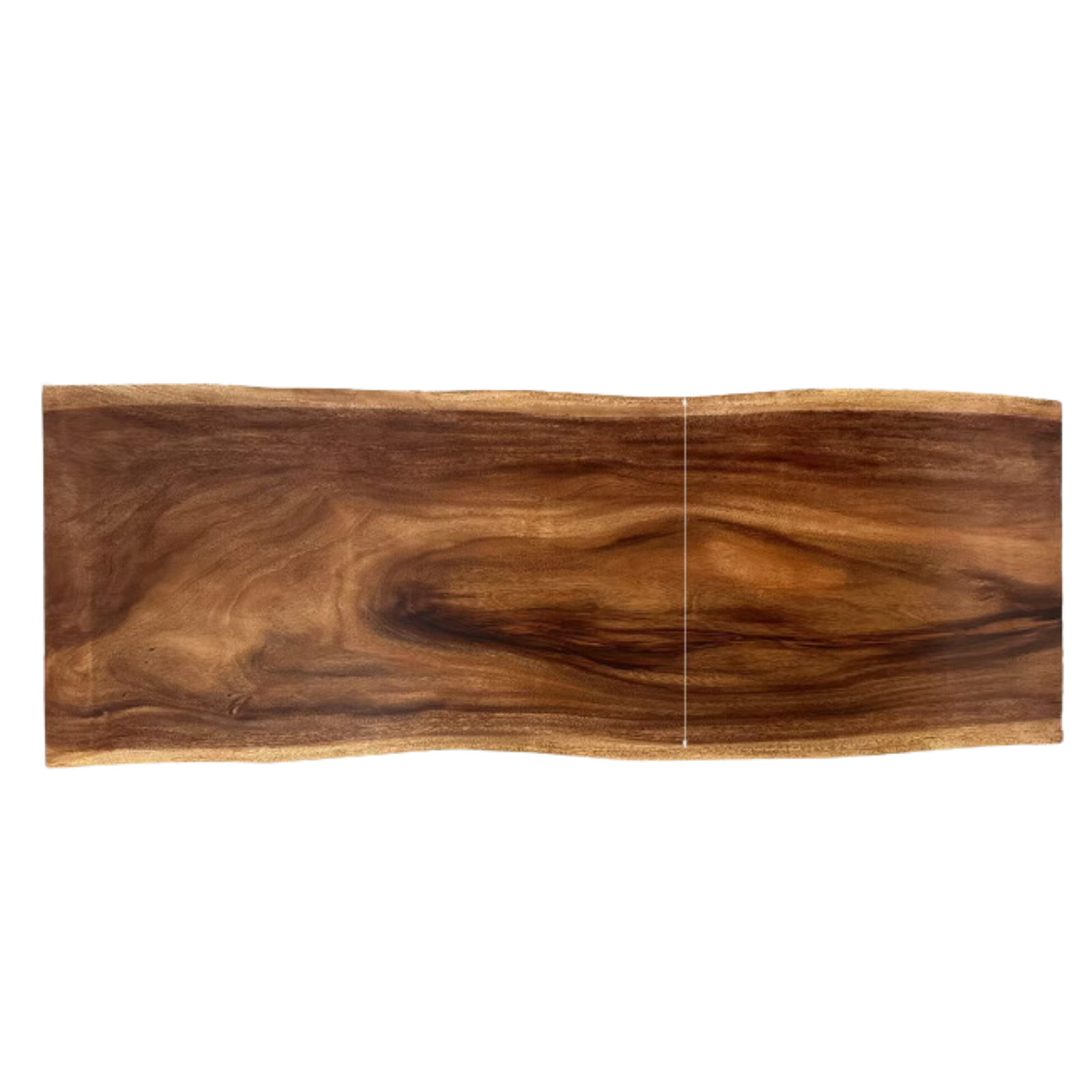 Black walnut Solid wood natural edge large top for dining table: