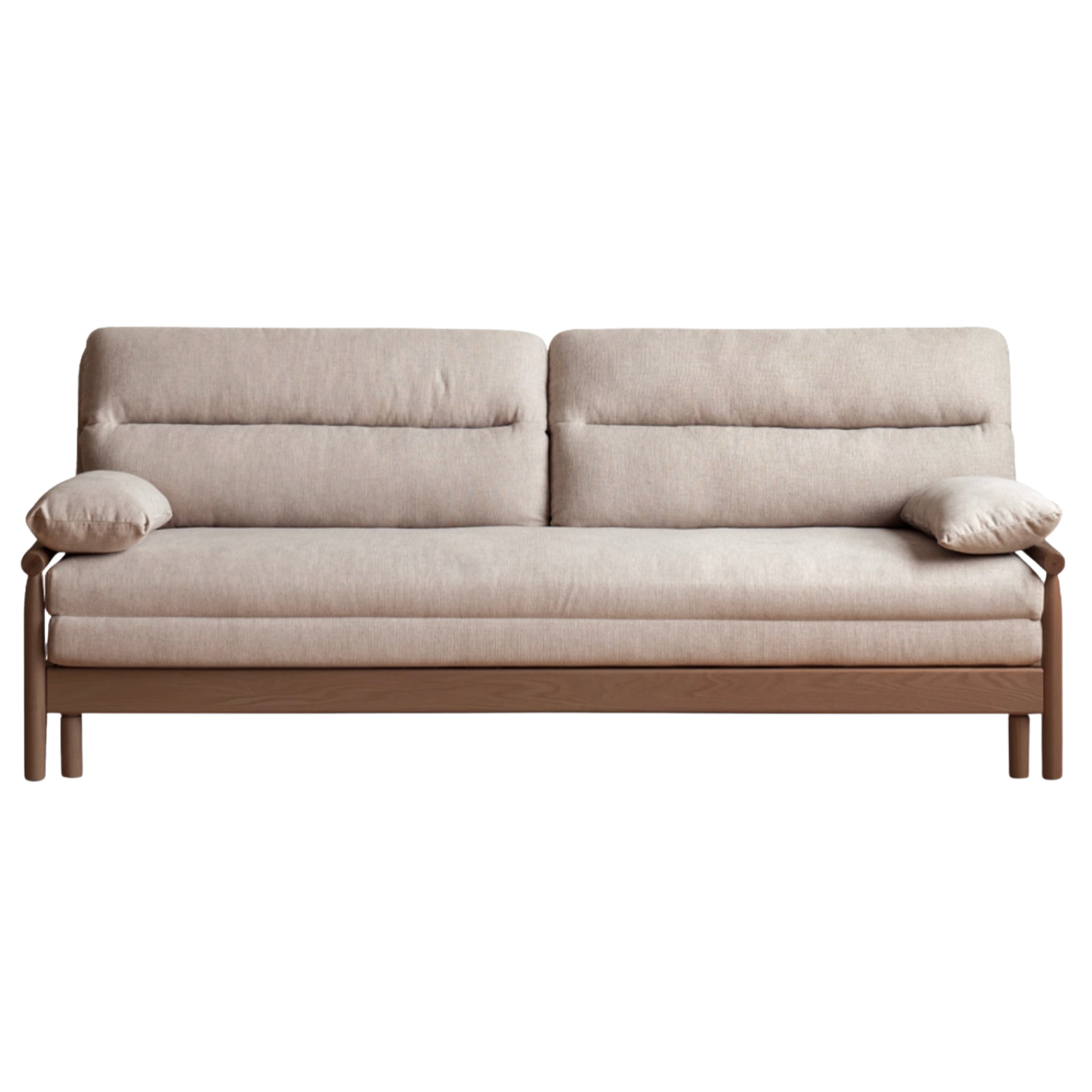Oak Solid Wood Bed Sleepers Sofa