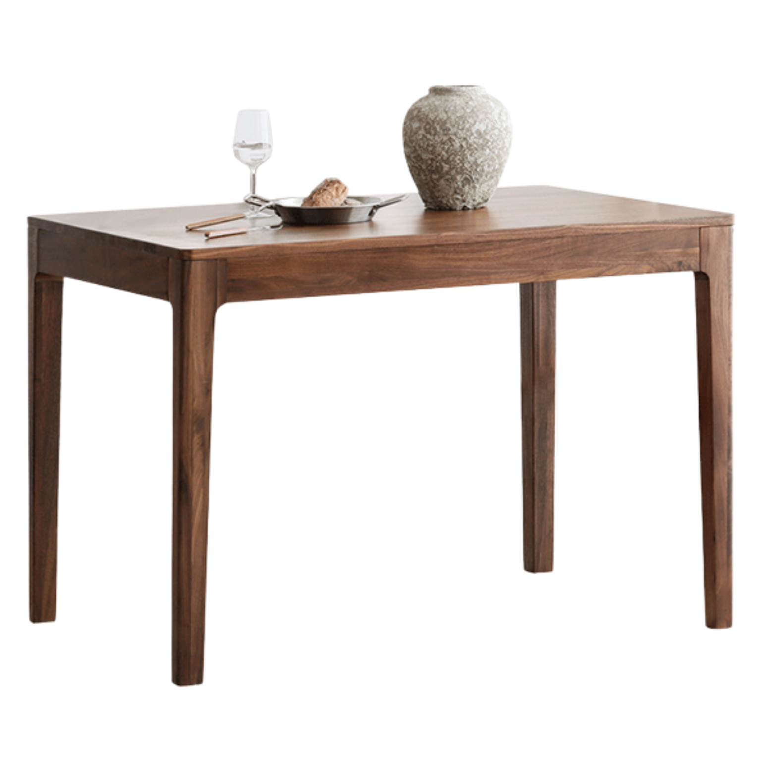 Black walnut solid wood Dining table :