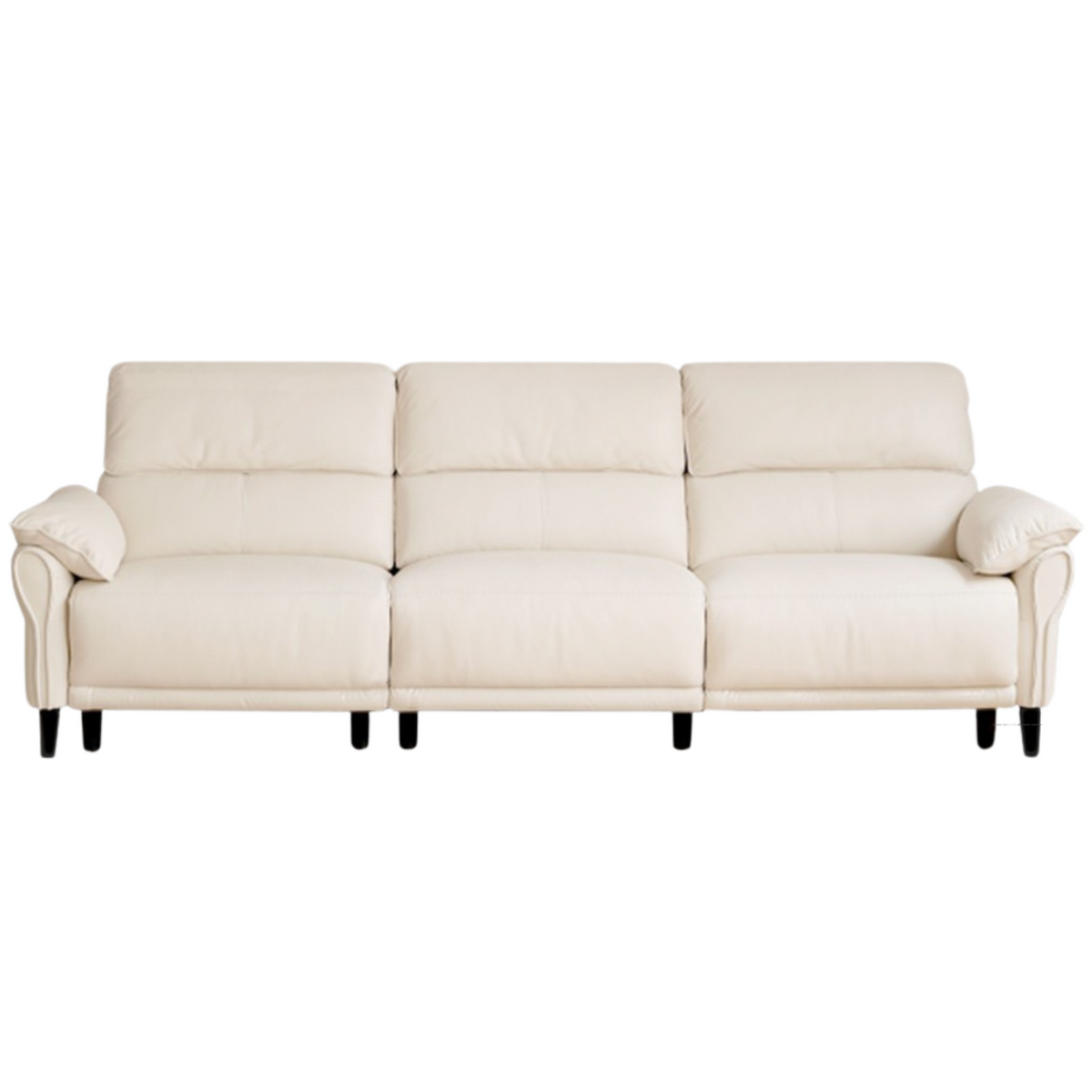 Genuine Leather Modern Zero Wall Power Reclining  Sofa
