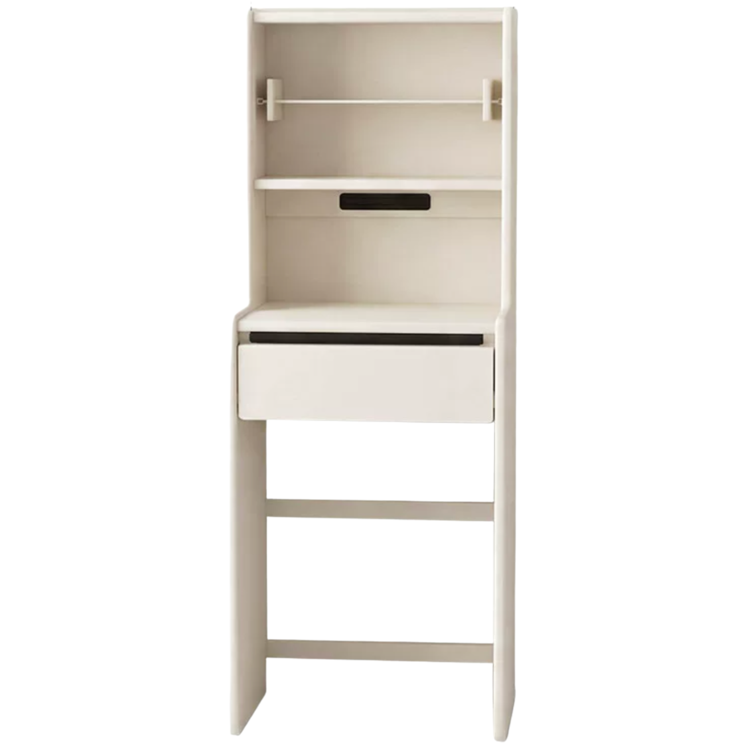 Oak, Solid Rubberwood Modern Vanity Table