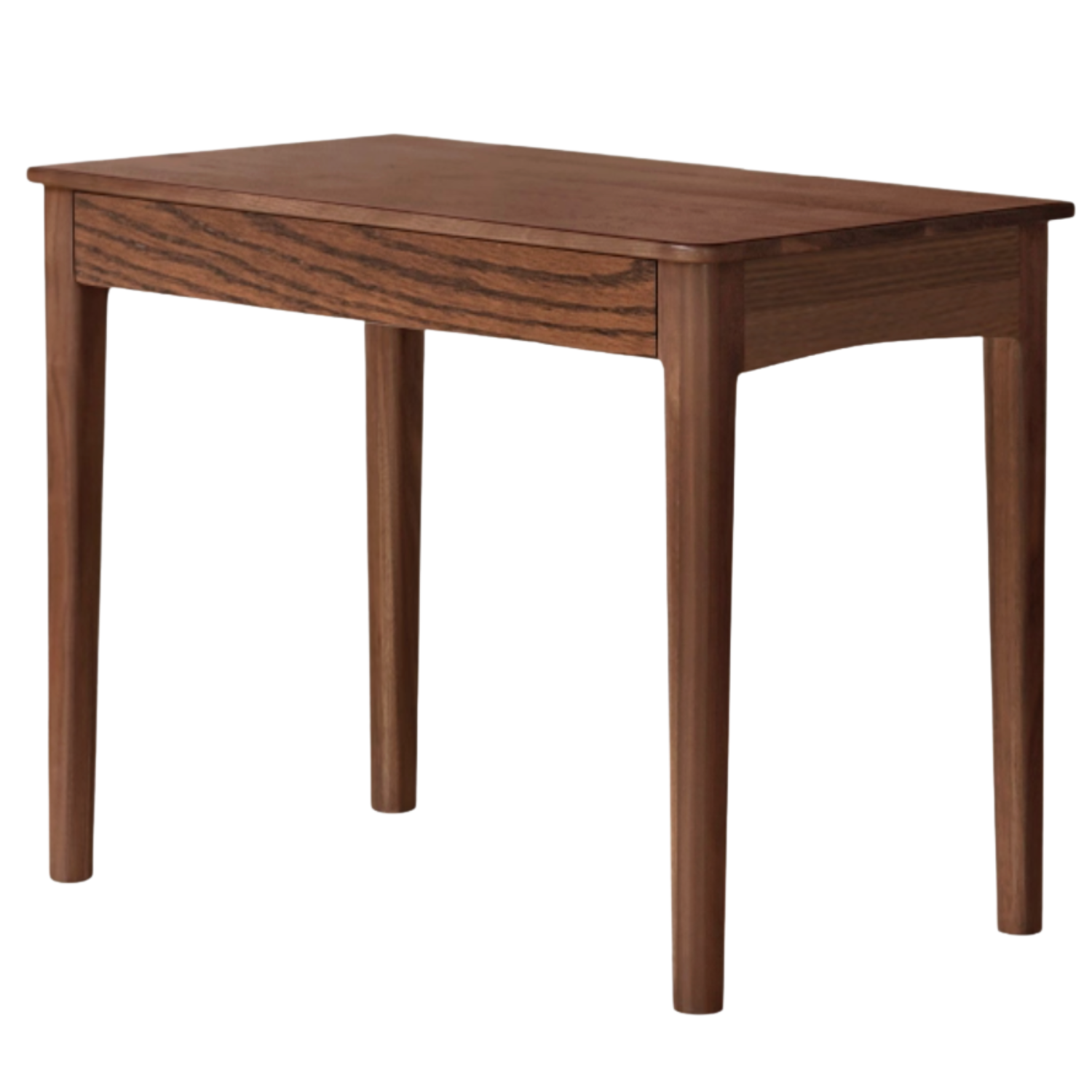 Black Walnut, Oak, Ash Solid Wood Desk Bookshelf