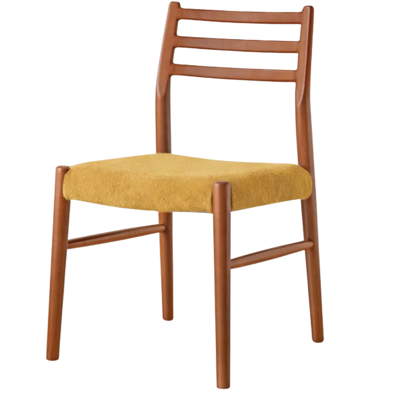 Set 4 pcs Beech, Ash Solid Wood Retro Style Dining Chair