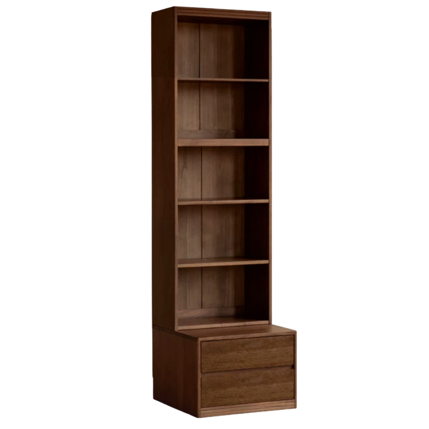 Sandalwood, Oak, Golden Pearwood, Ash Solid Wood Combination Bookcase