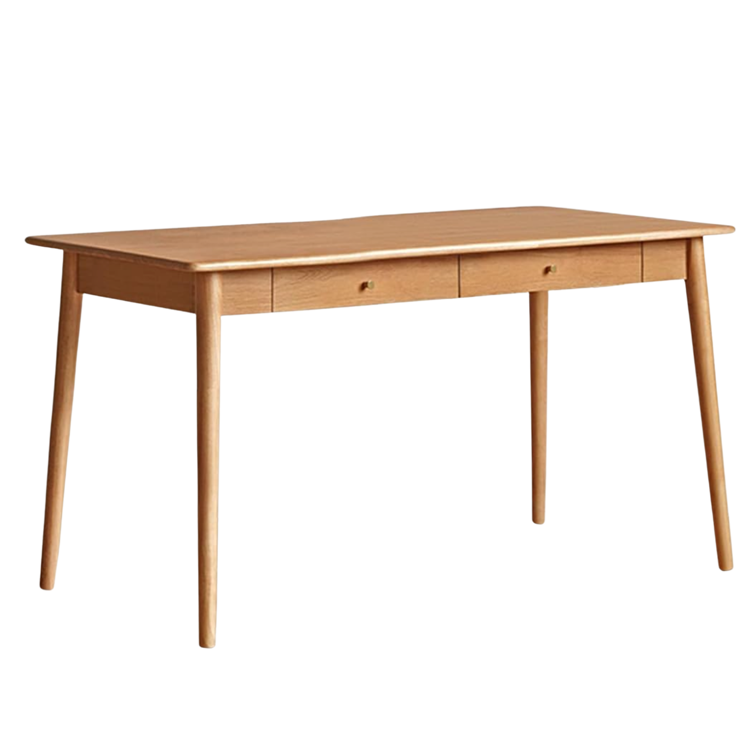 Solid Rubberwood Office Desk